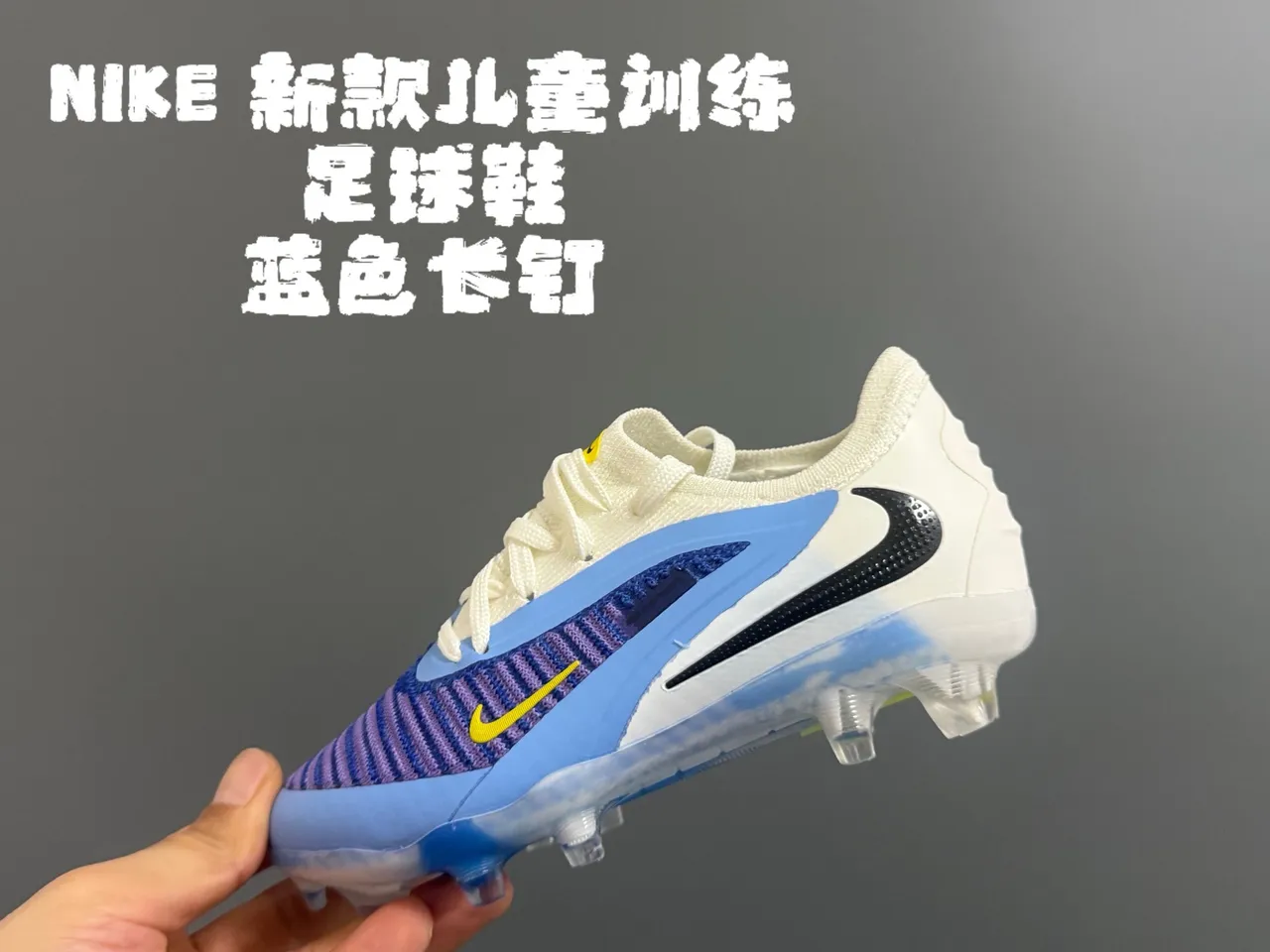 Nike Pink Green Low-Cut Synthetic Overlay Cage Artificial-Grass Soccer Shoes