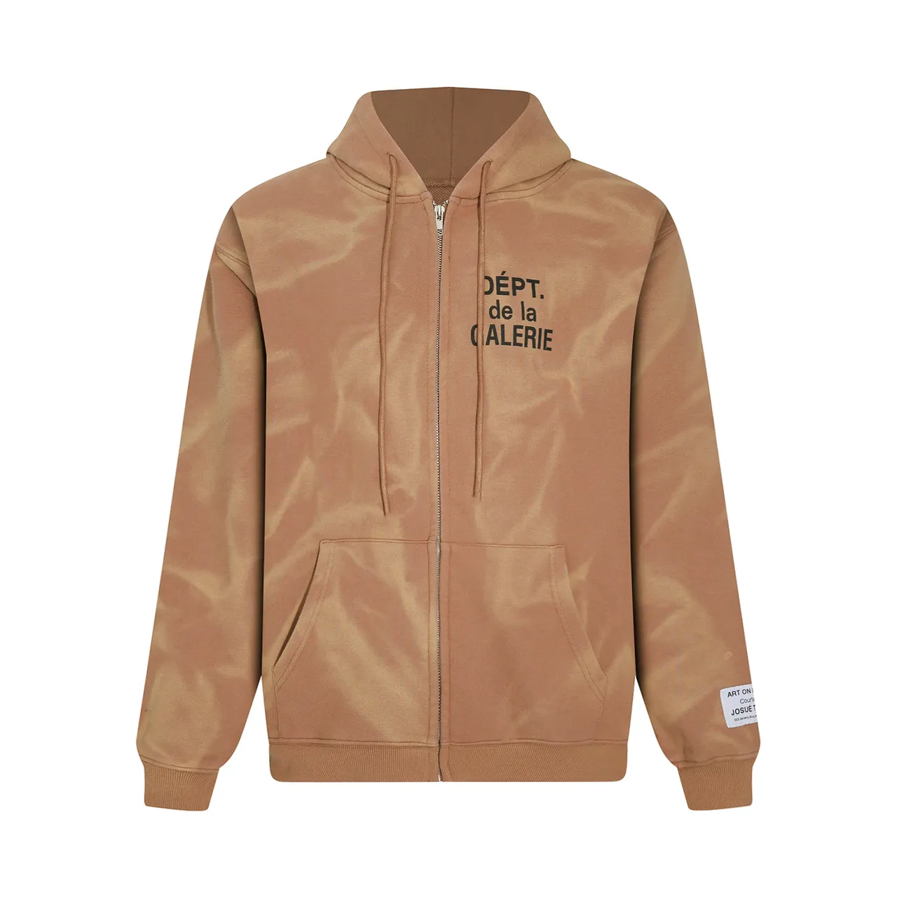 Gallery Dept DEPT. de la GALERIE Tie-Dye Full-Zip Hooded Jacket