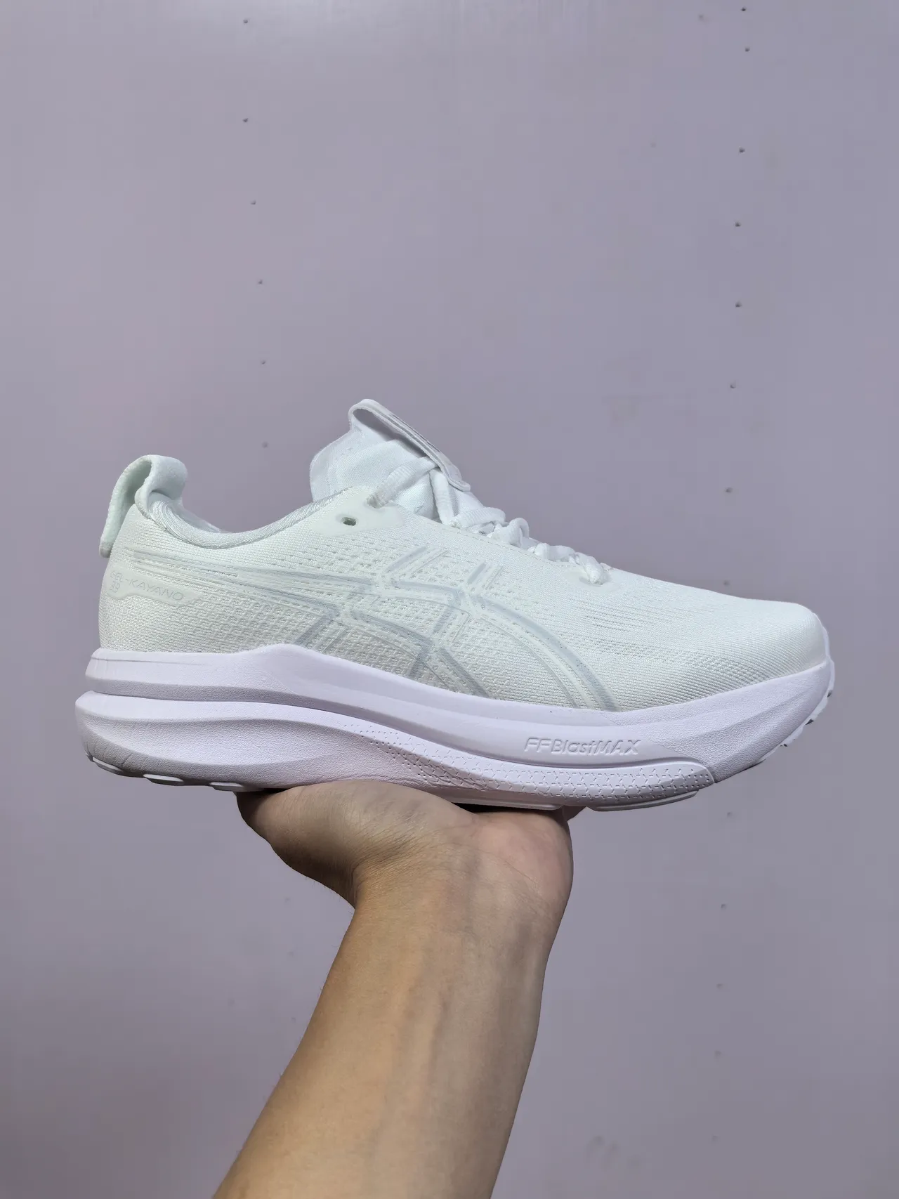ASICS Gel-Kayano White Running Shoes