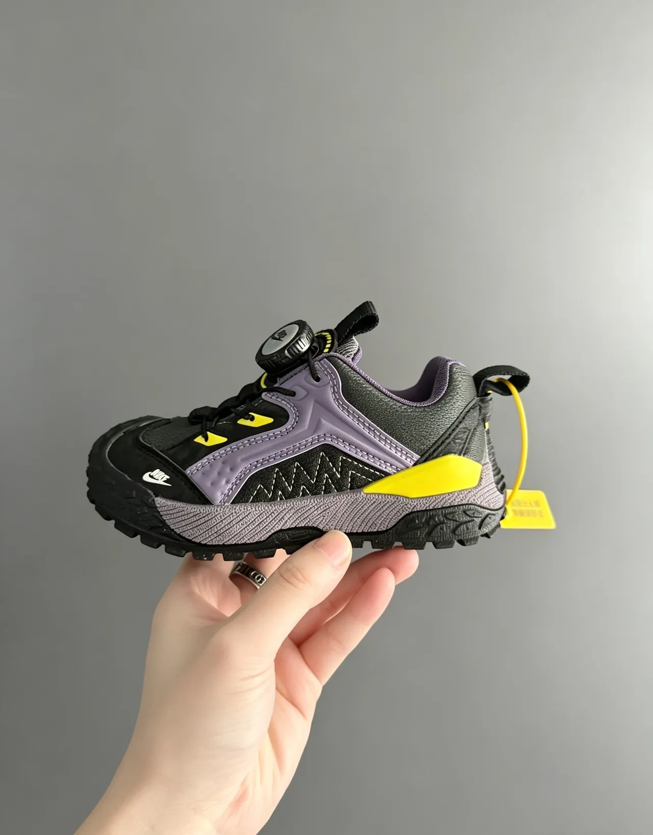 Nike Kids Dial-Closure Rugged Sole Sneakers