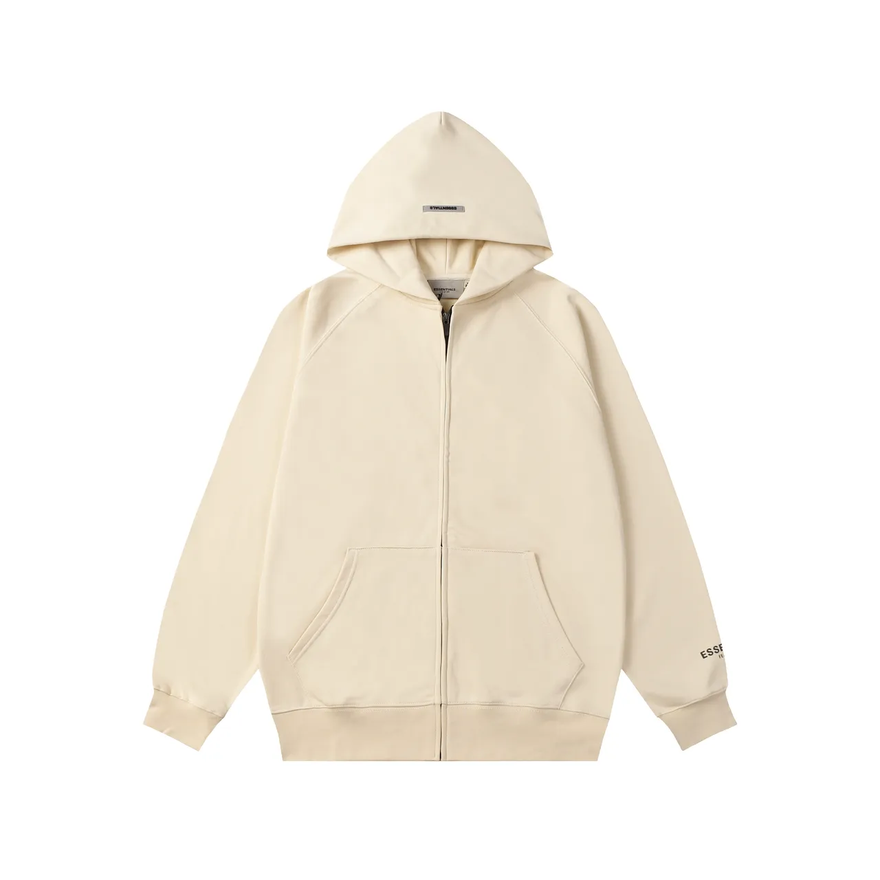 Fear of God Essentials Oversized Raglan Sleeve Full-Zip Hoodie