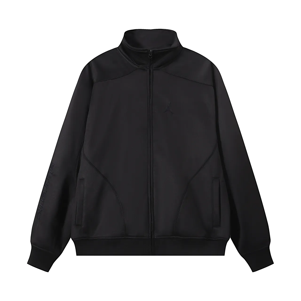 Air Jordan Track Black Navy High-Neck Full-Zip Jacket