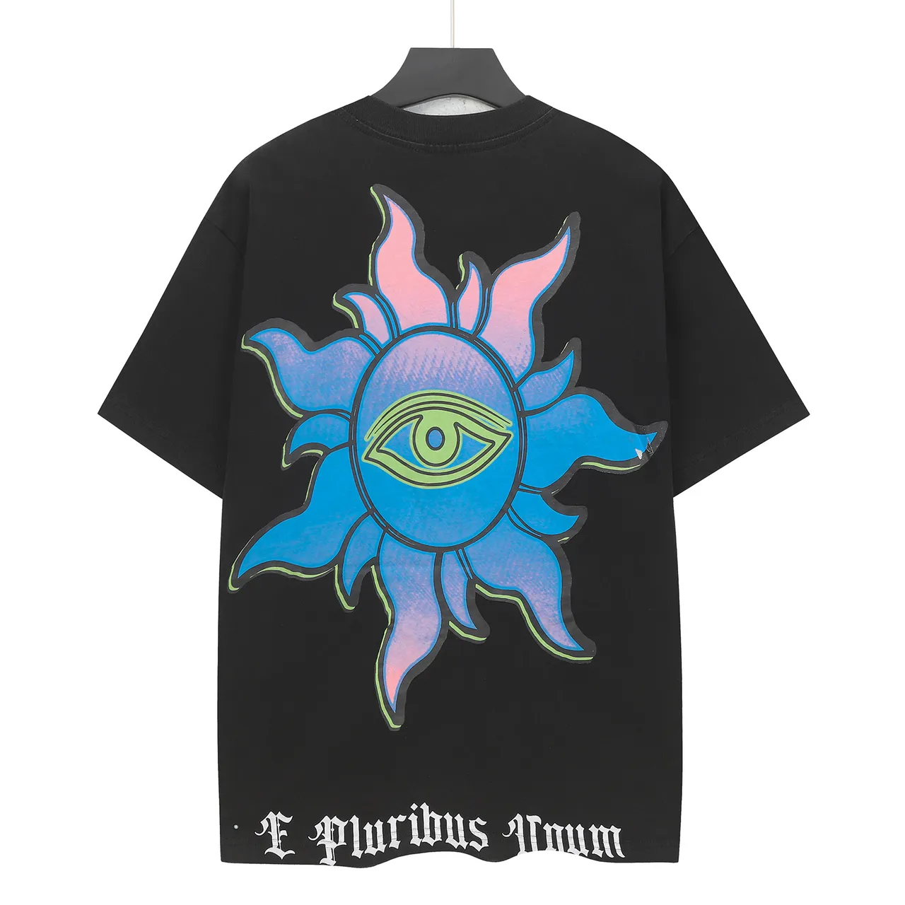 Godspeed Black Multicolor Oversized Fit Graphic Print T-Shirt
