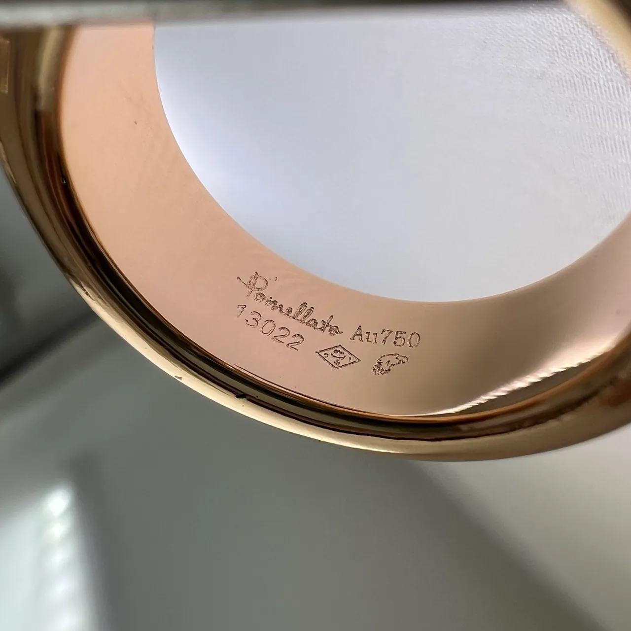 Polished Gold-Tone Minimalist Smooth Band Rings