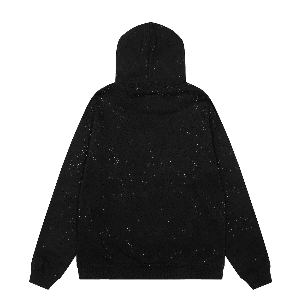Sp5der Red Perforated Fabric Texture Arched Embroidered Logo Tracksuit