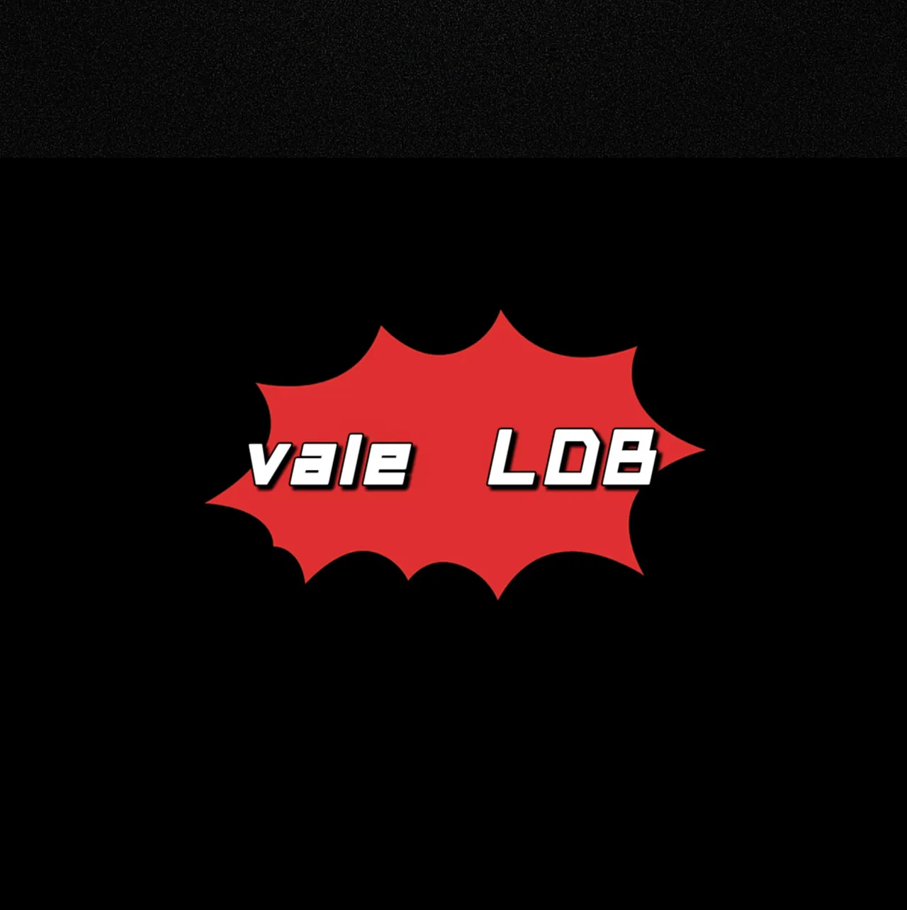 Vale Forever Vale LDB Graphic Logo Print Handbag