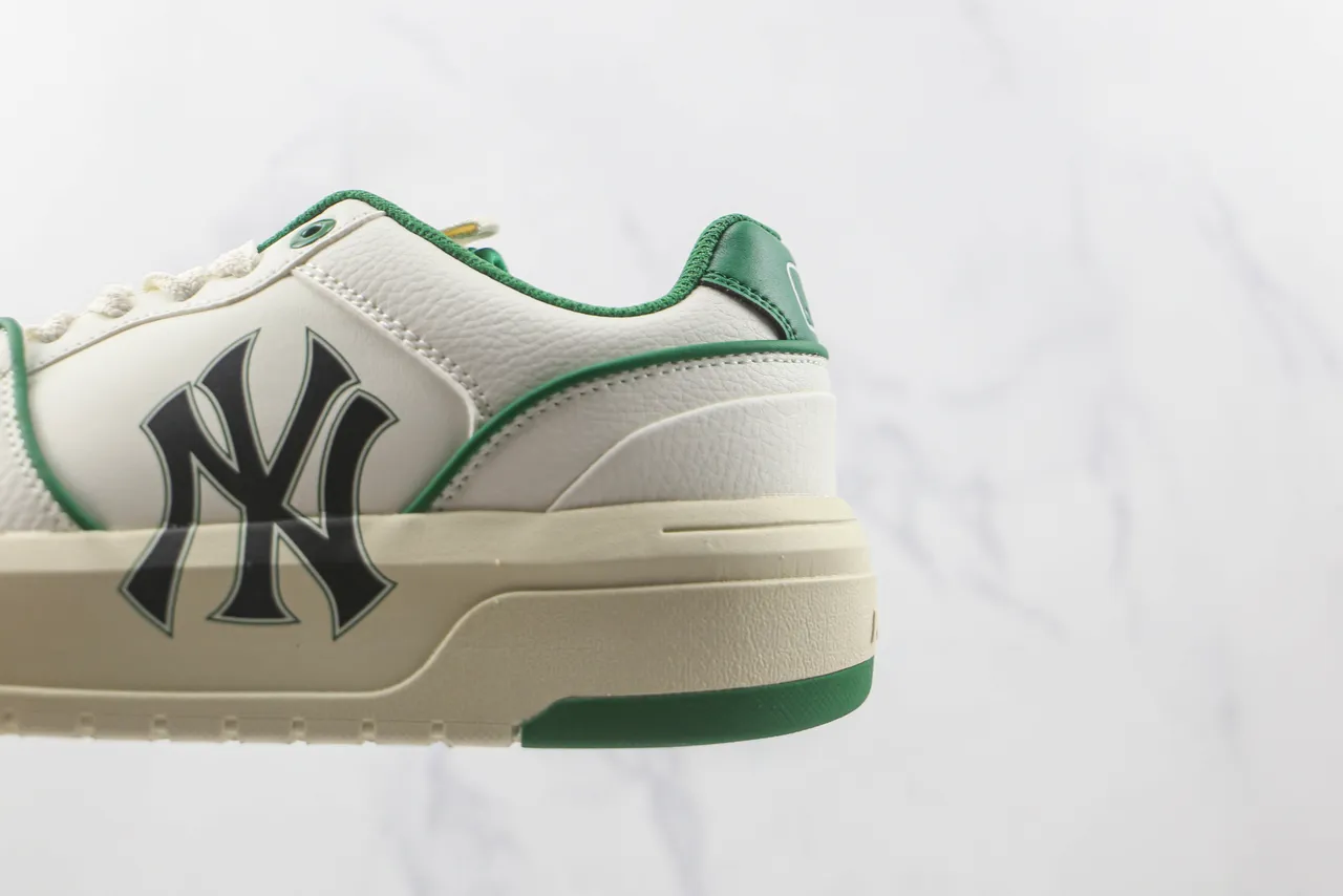 New Era NY Yankees White and Green Lifestyle Sneakers