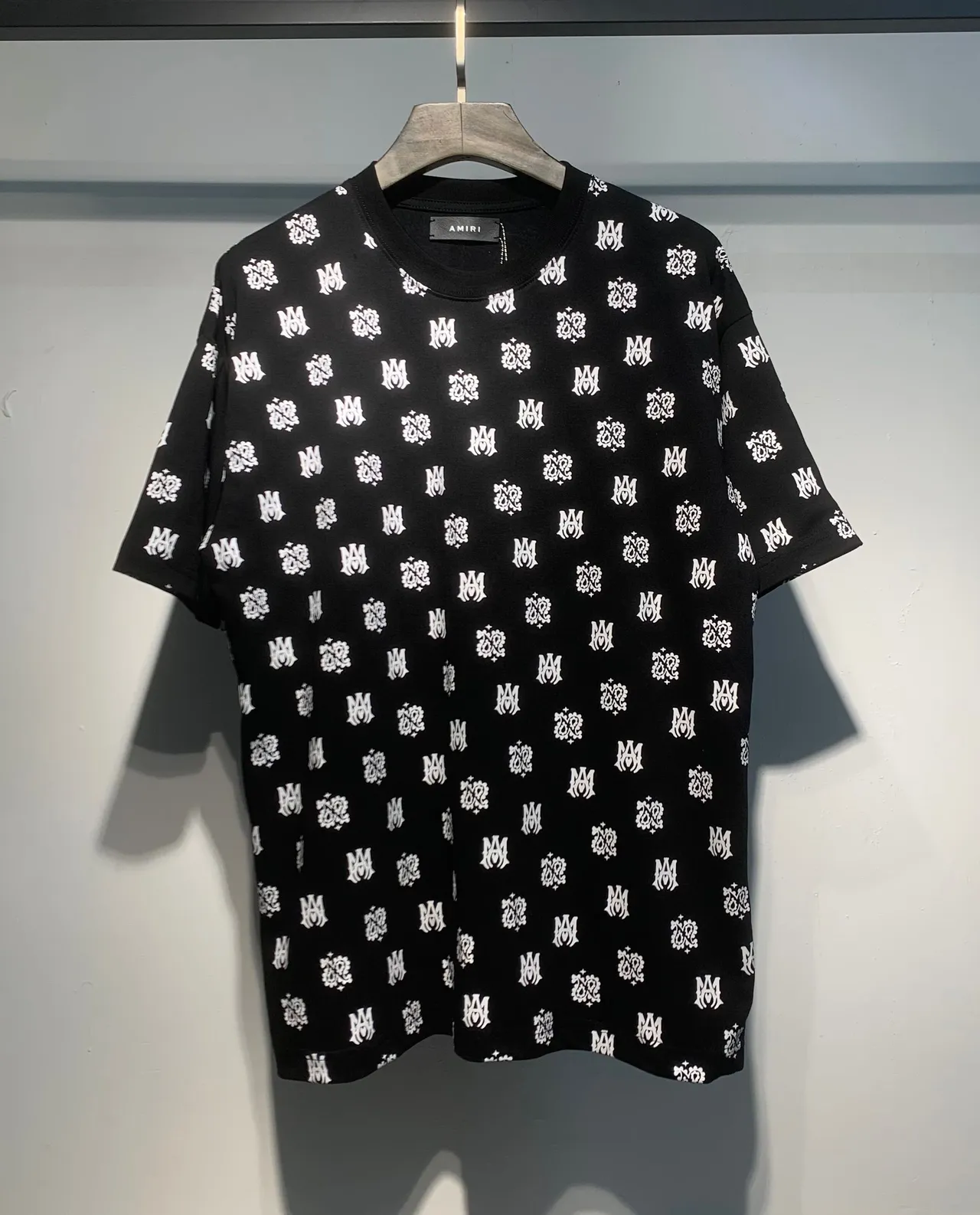 Amiri All-Over Monogram Floral Print T-Shirt