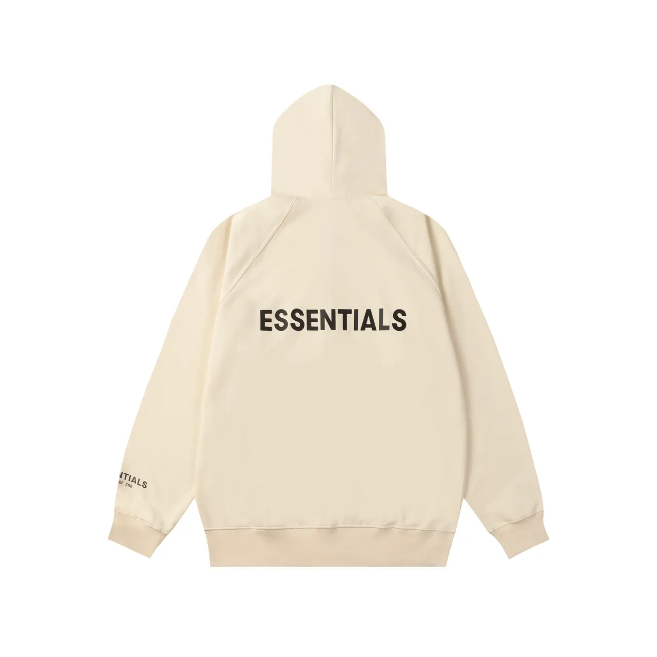 Fear of God Essentials Oversized Raglan Sleeve Full-Zip Hoodie