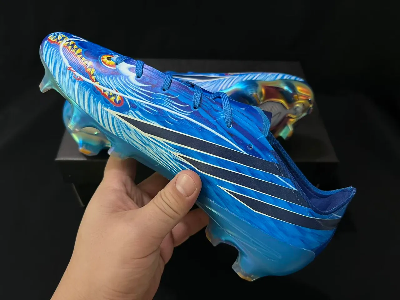 Adidas X Blue Dragon Graphic Firm-Ground Soccer Shoes