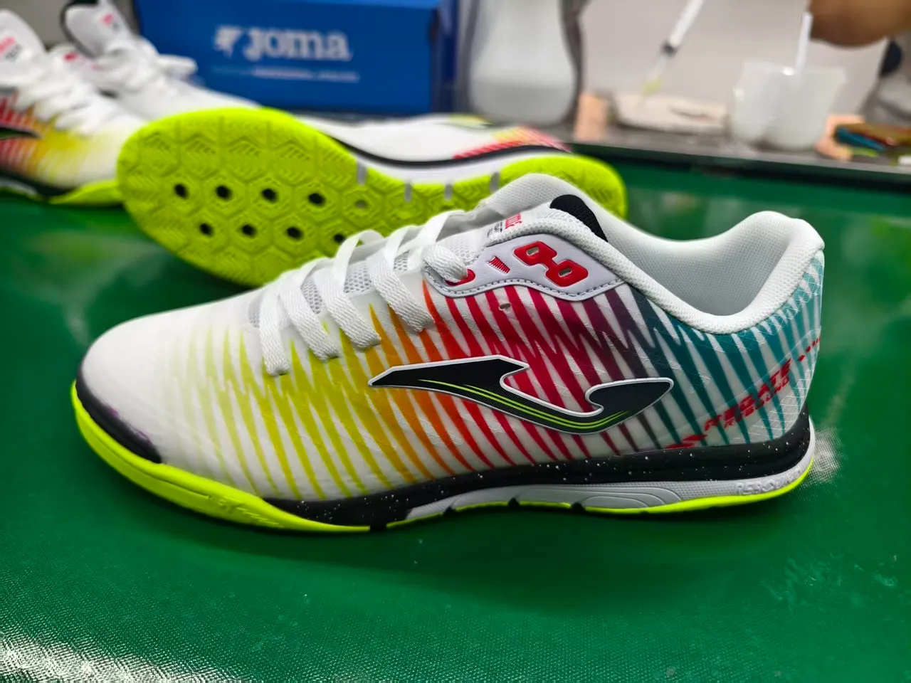 Joma Rebate Rainbow Gradient Indoor Soccer Shoes