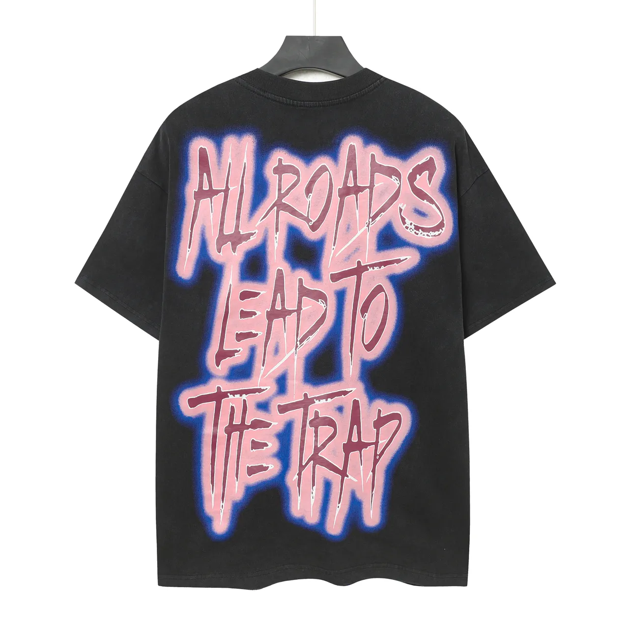 Godspeed Booby Trap All Roads Lead To The Trap Oversized Graphic T-Shirt