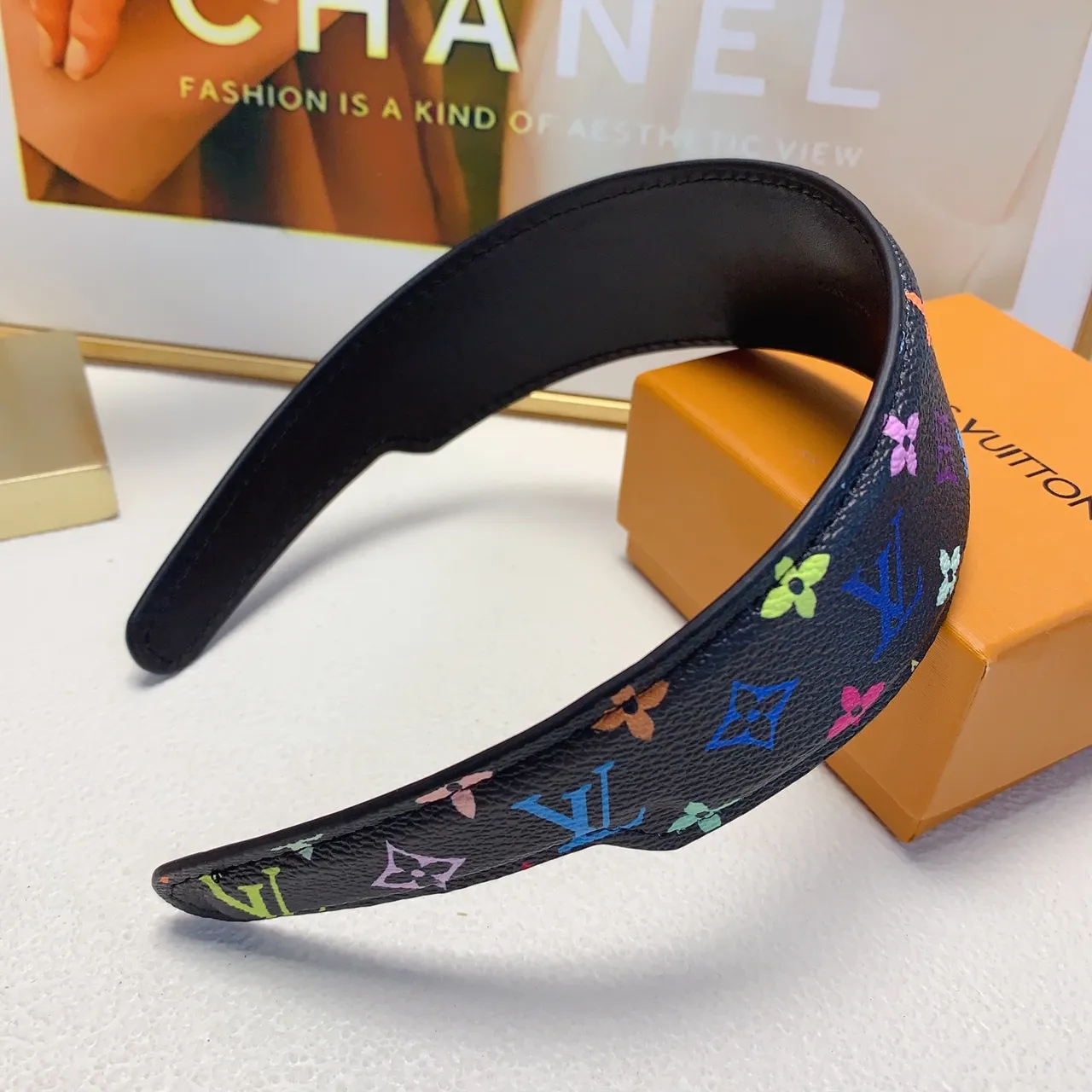 Louis Vuitton Monogram Flower Reversible Leather Belt