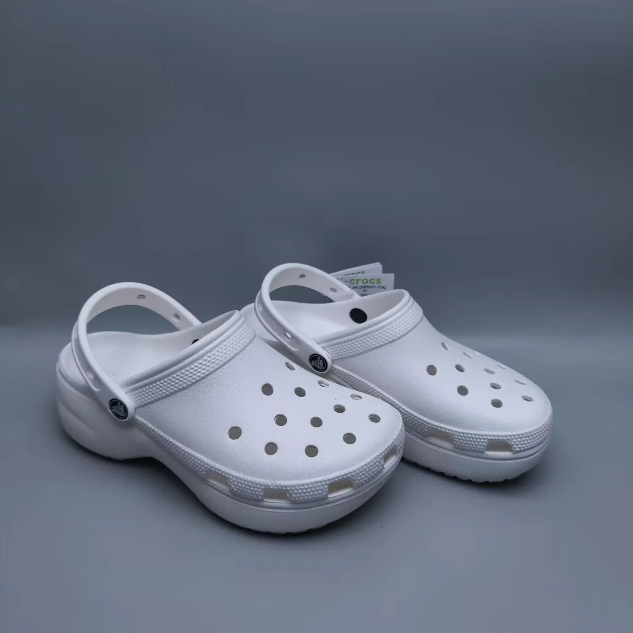 Crocs Classic Clog White Molded Foam Clog