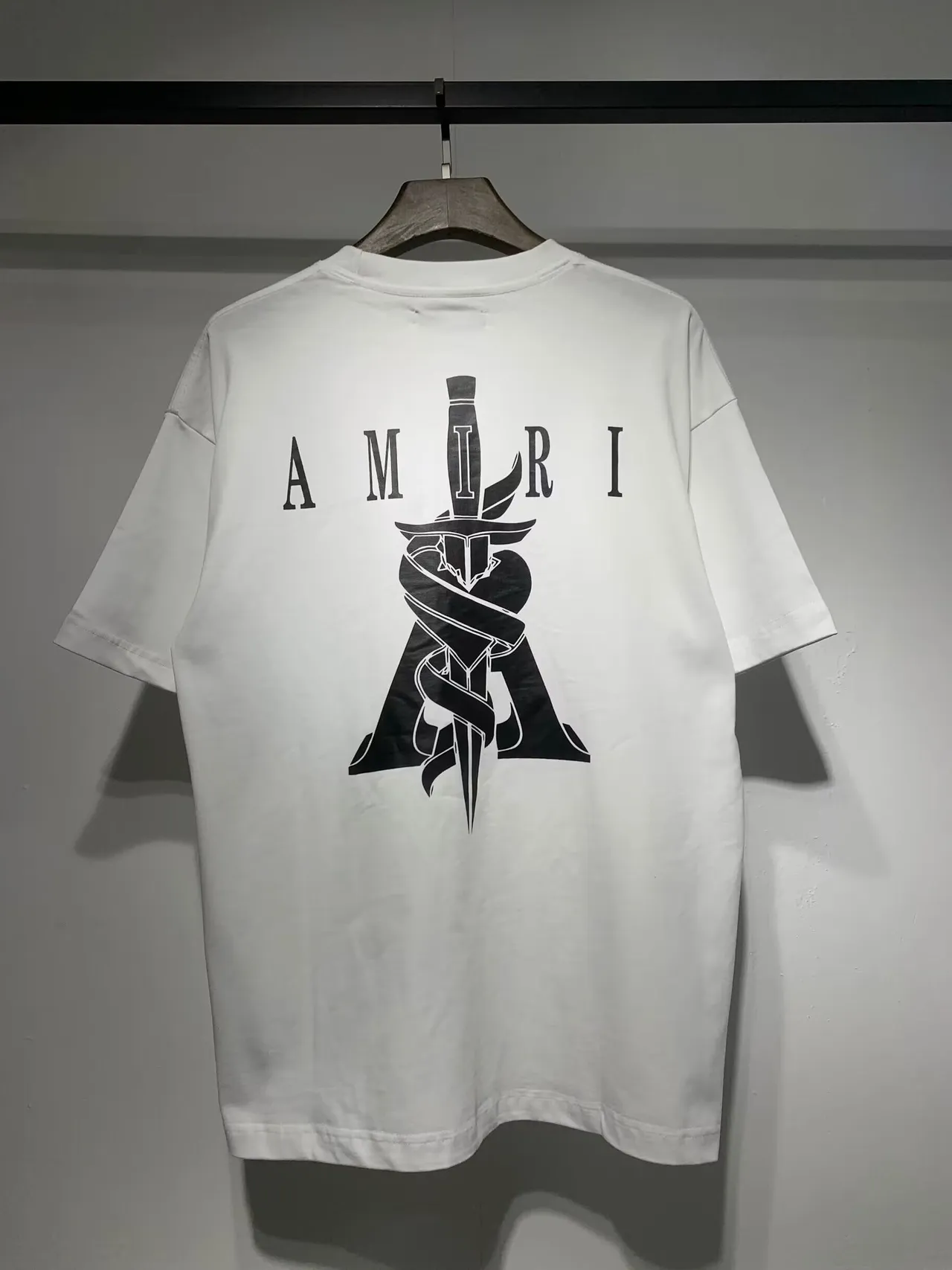 Amiri Sword and Ribbon Graphic T-Shirt