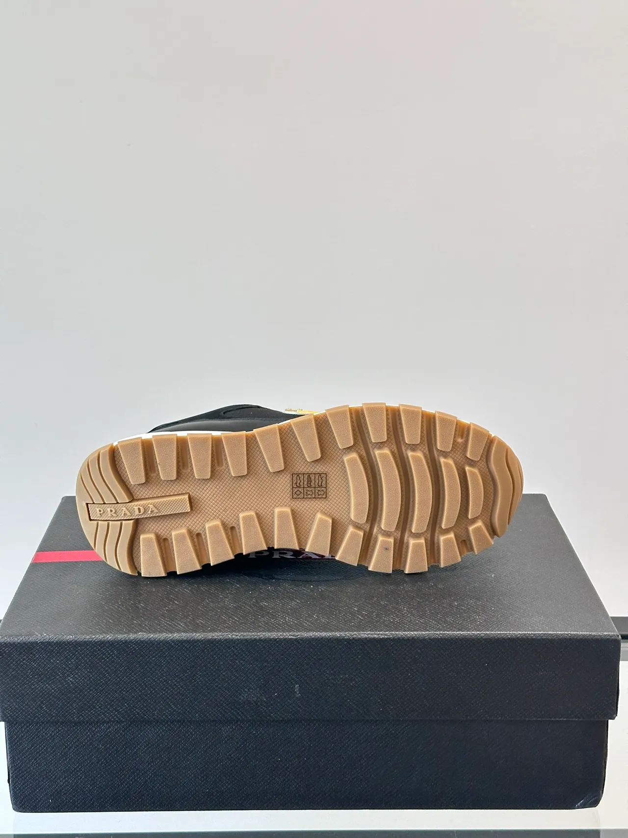 Prada Cloudbust Black and White Chunky Sneakers