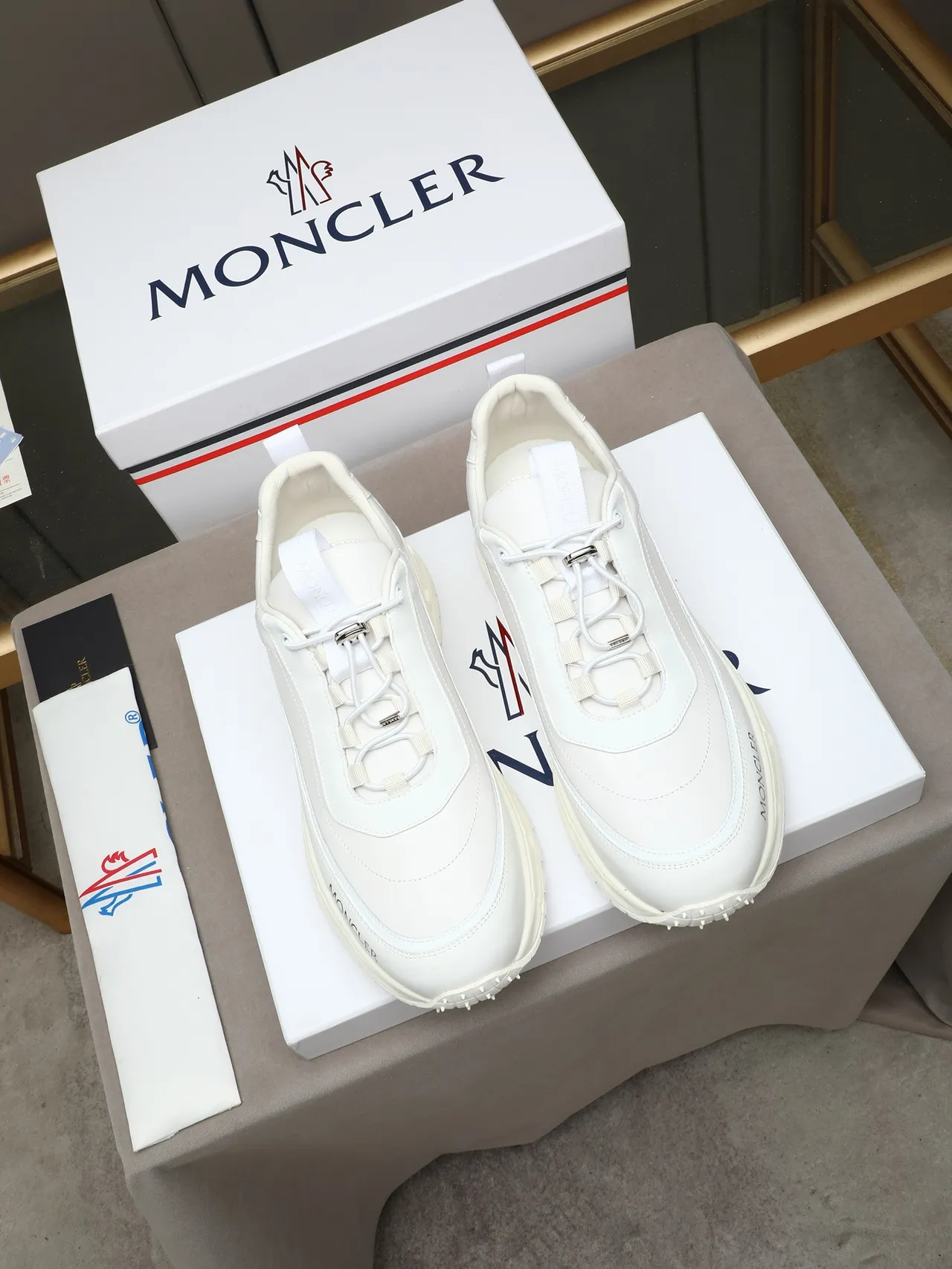 Moncler All-White Lifestyle Sneaker