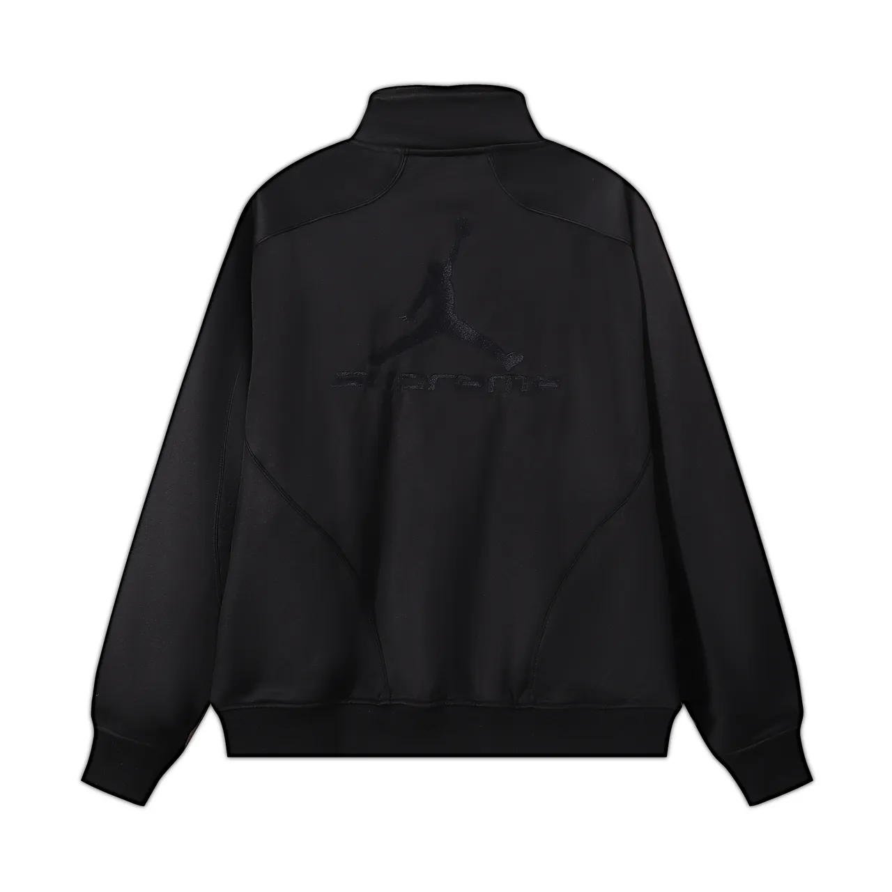 Air Jordan Track Black Navy High-Neck Full-Zip Jacket