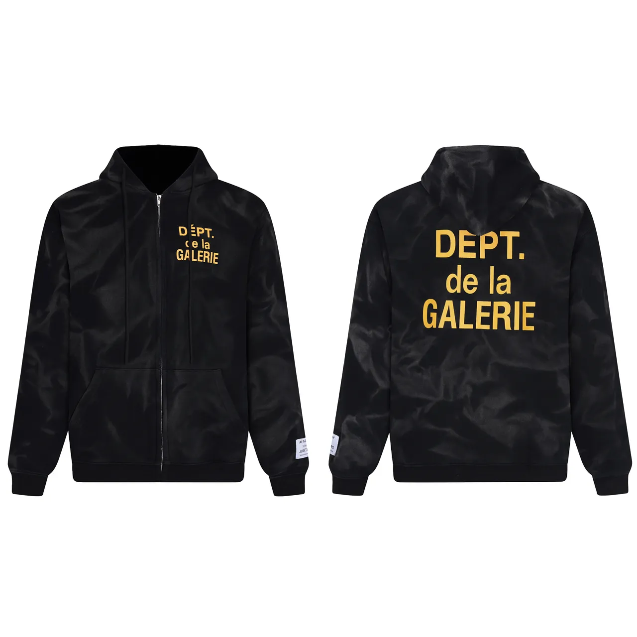 Gallery Dept DEPT. de la GALERIE Tie-Dye Full-Zip Hooded Jacket