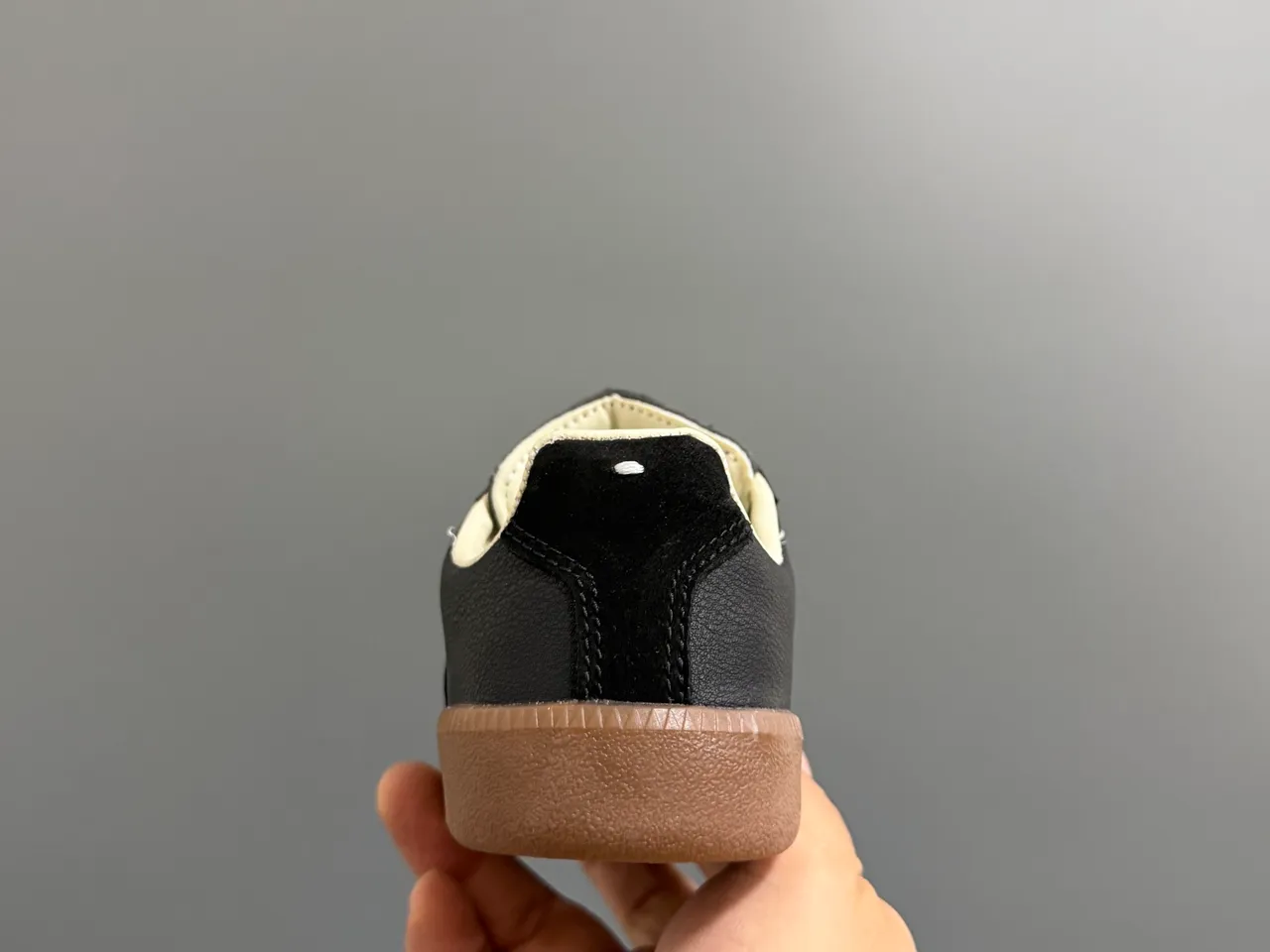 Black and White Panelled Suede Lifestyle Sneakers
