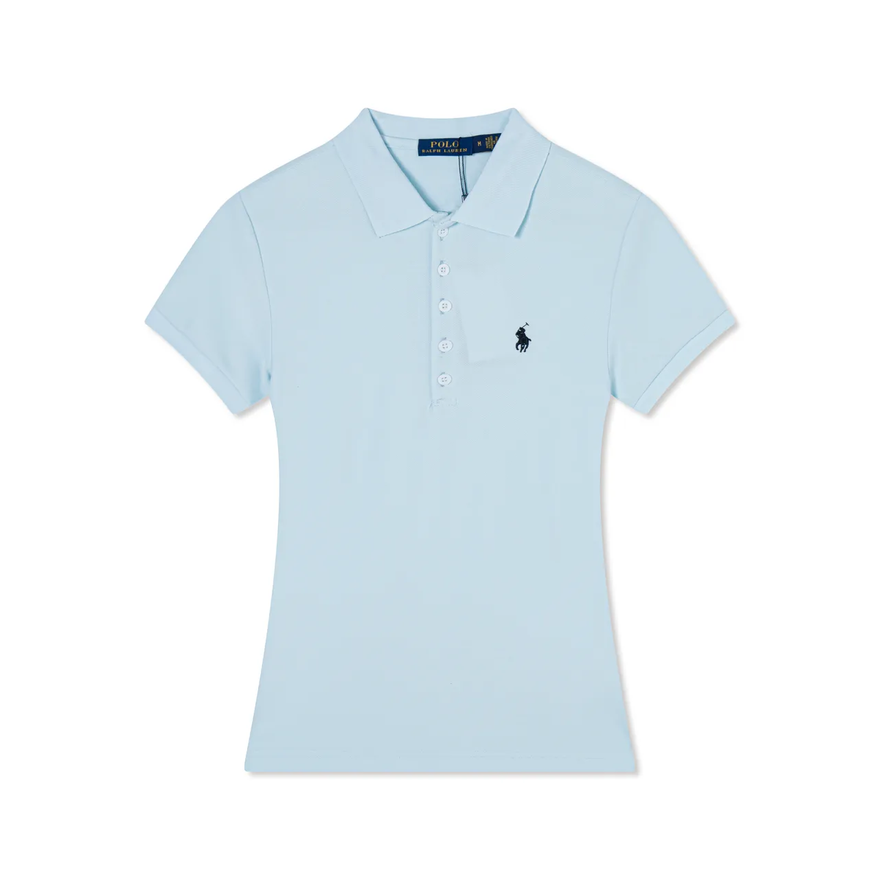 Polo Ralph Lauren White Embroidered Logo Polo Shirt