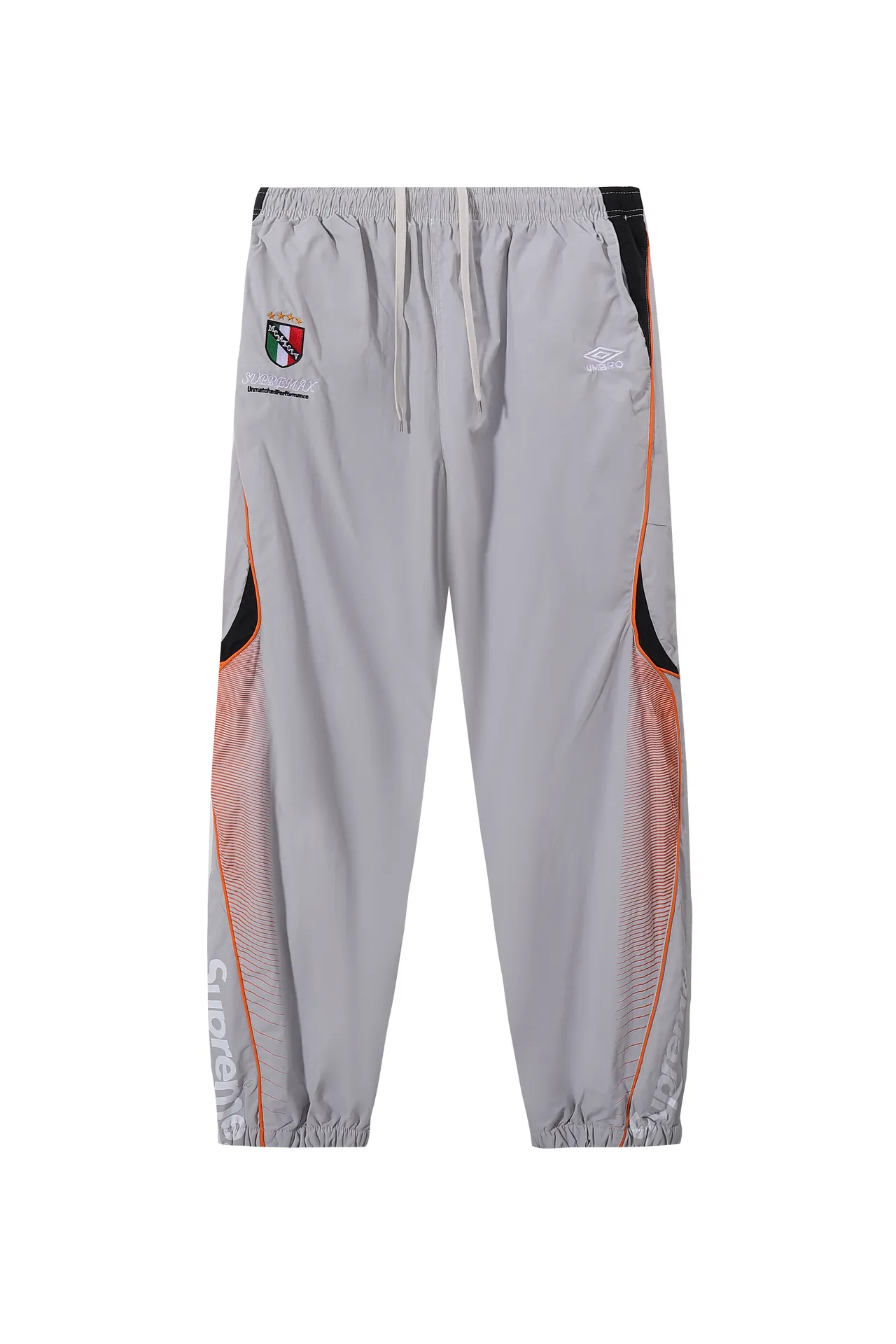 Umbro Navy Purple Track Pants Side Panels Sweatpant