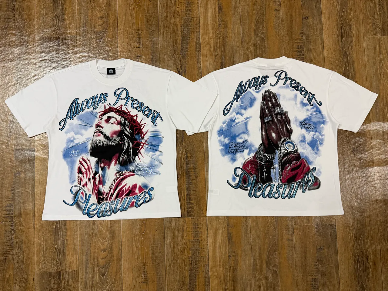 PLEASURES Always Present Pleasures Graphic T-Shirt