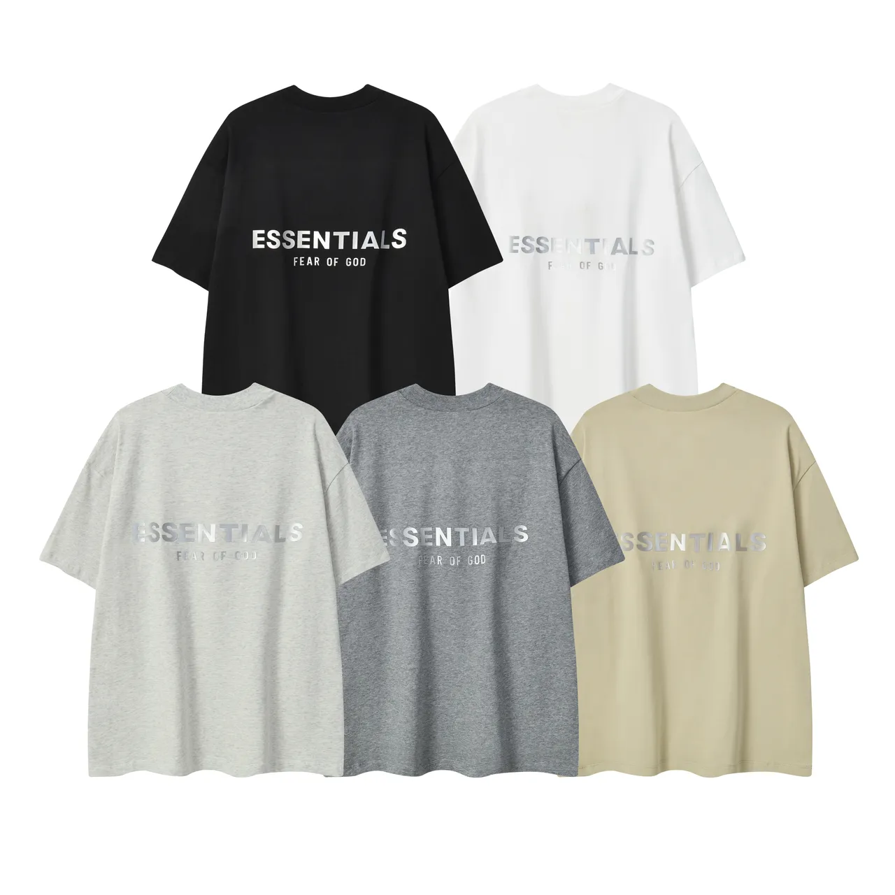 Fear of God Essentials Oversized Back Logo T-Shirt