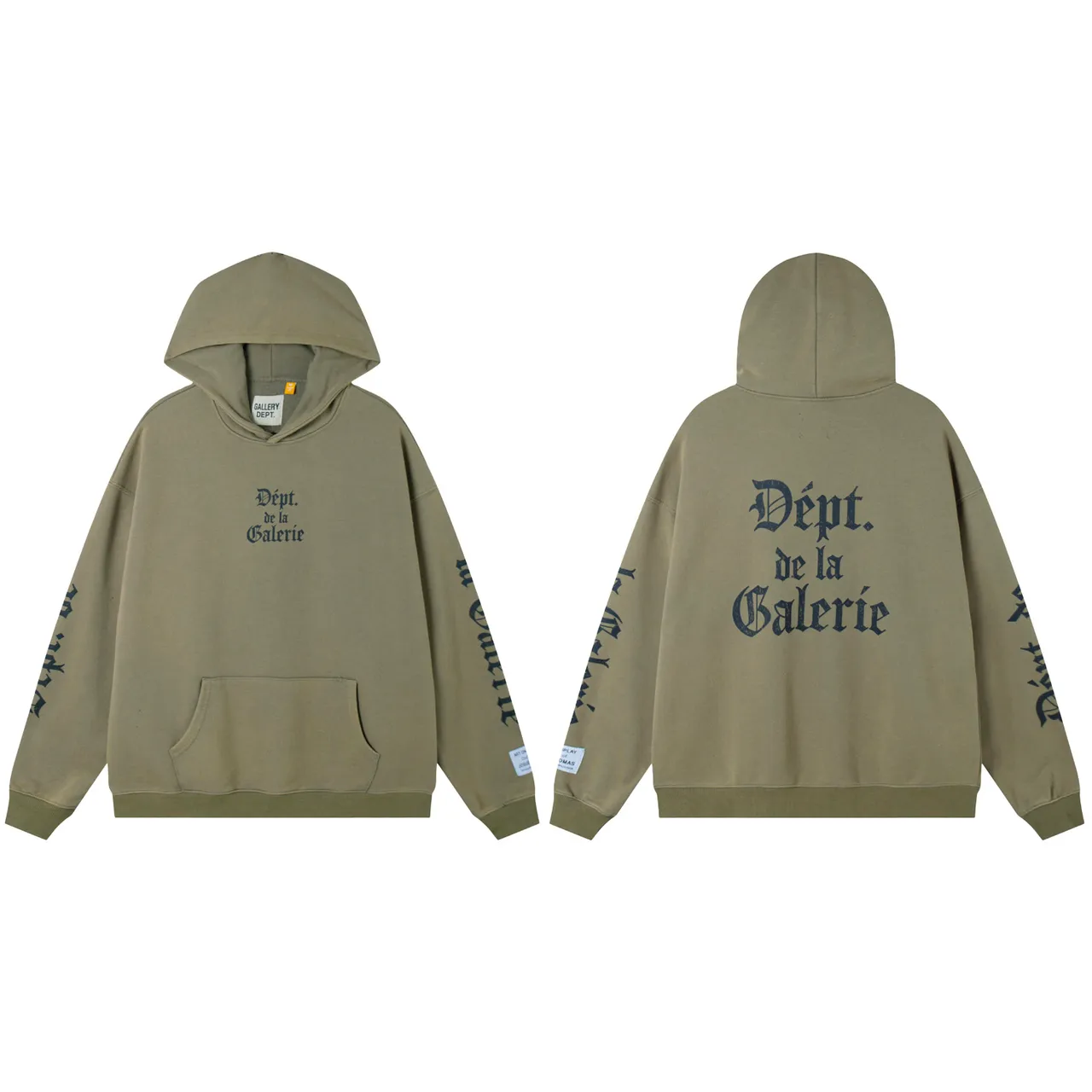 Gallery Dept Dépt. de la Galerie Print Oversized Hoodie