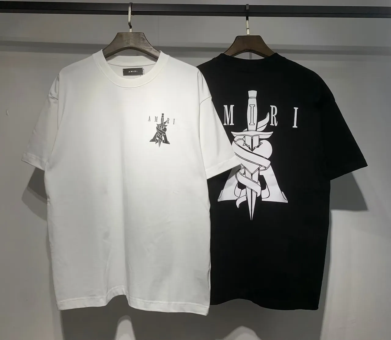 Amiri Sword and Ribbon Graphic T-Shirt