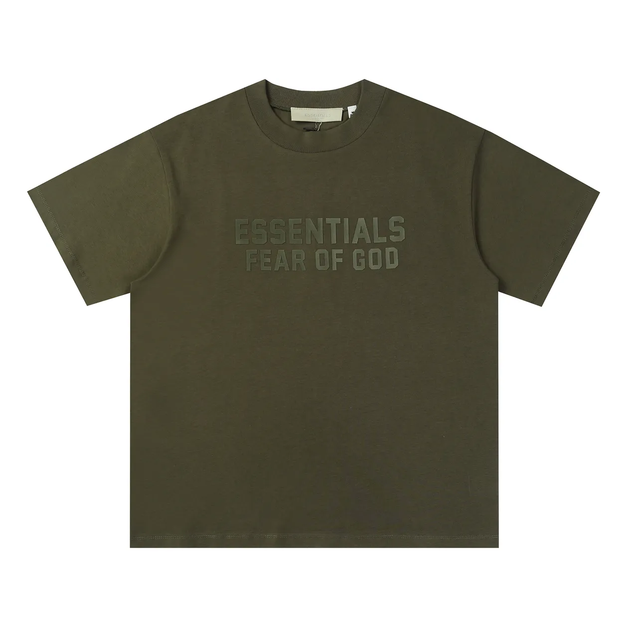 Fear of God Essentials Relaxed Fit Tonal Print T-Shirt