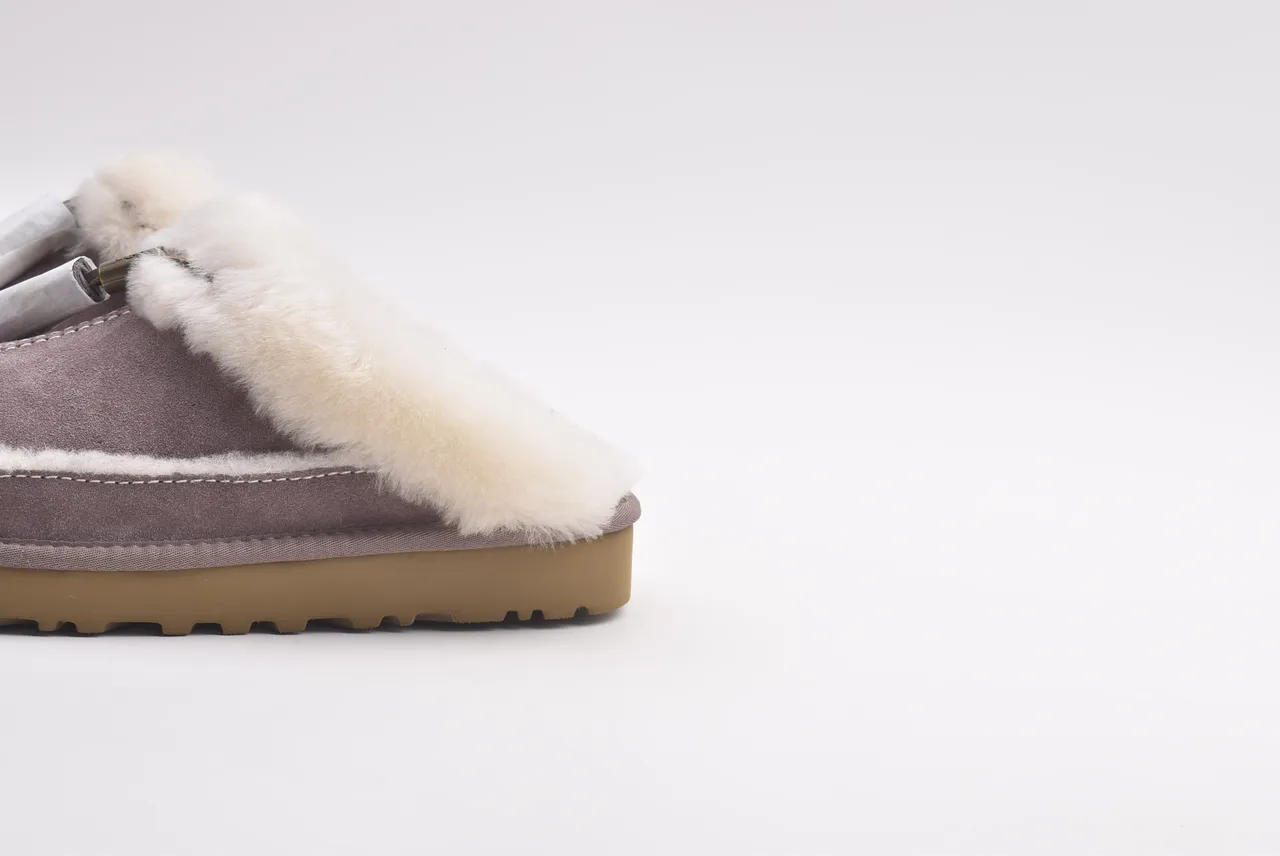 UGG Tasman Dusty Mauve Shearling Slipper