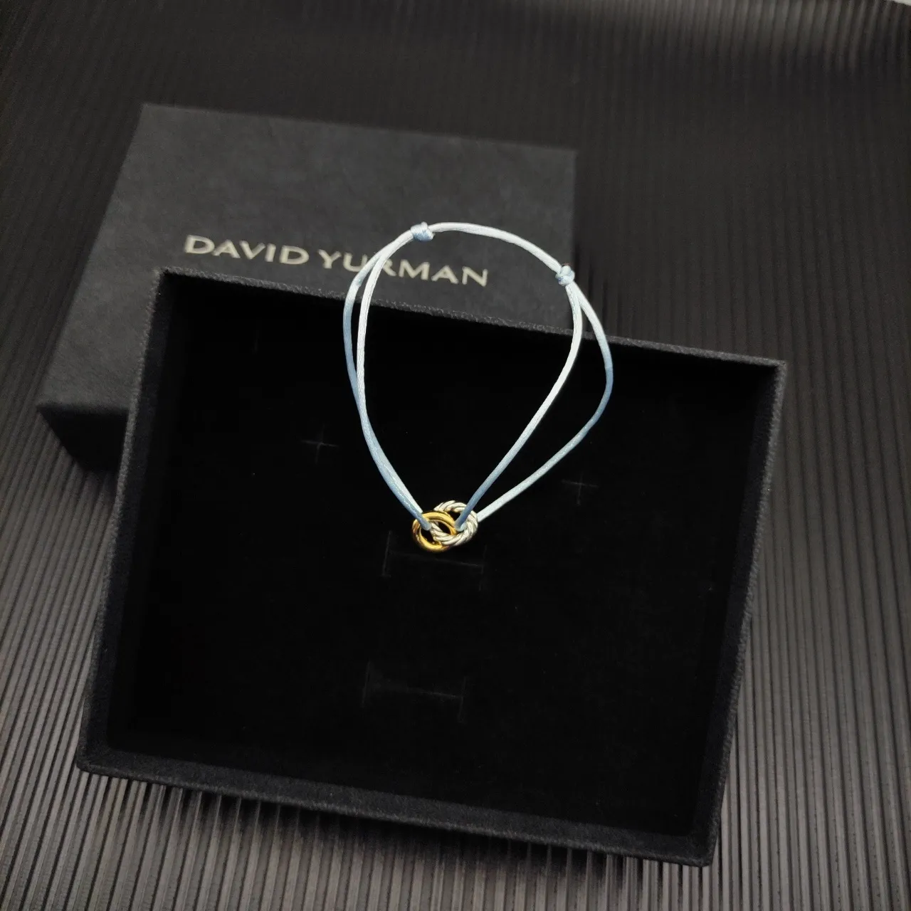 Tiffany & Co. HardWear Light Blue Cord Bracelet