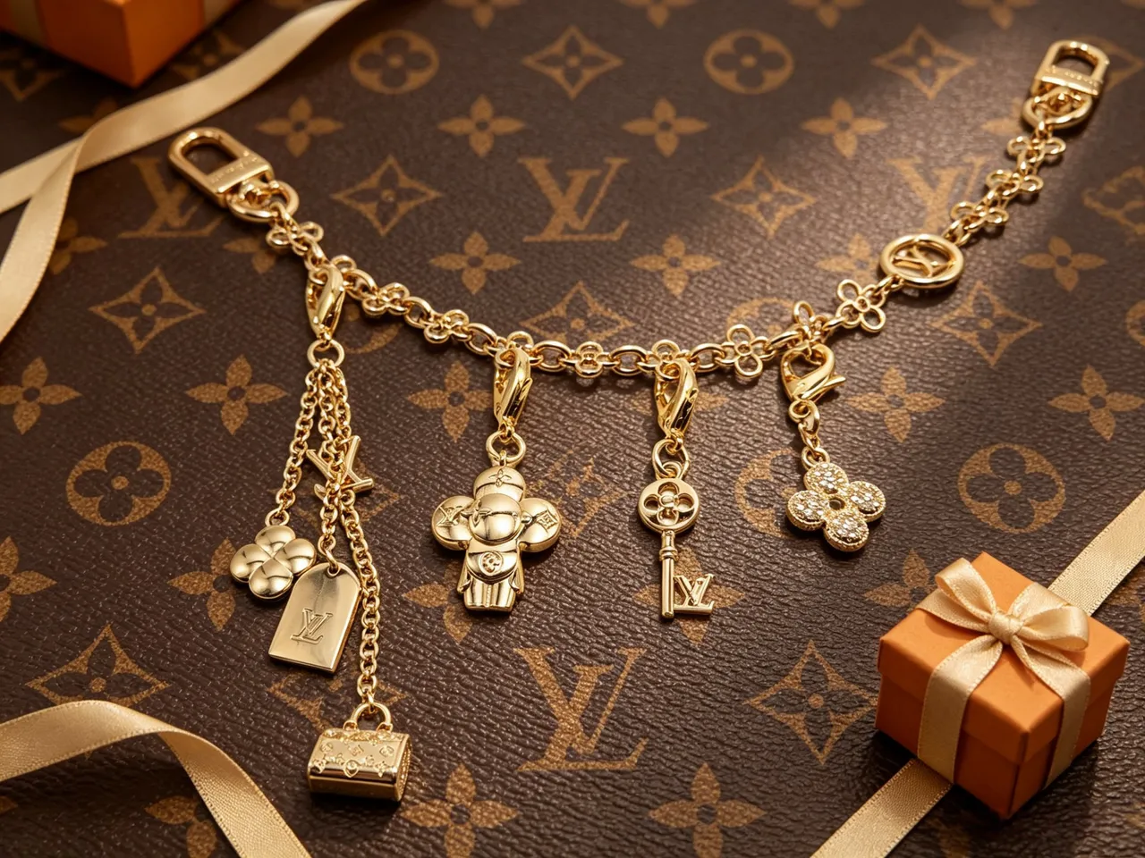 Louis Vuitton Speedy Brown Beige Monogram Canvas Leather Trim Boston Bag