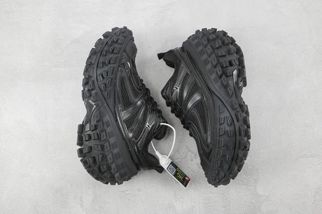 Salomon Black Chunky Sole Lifestyle Sneakers