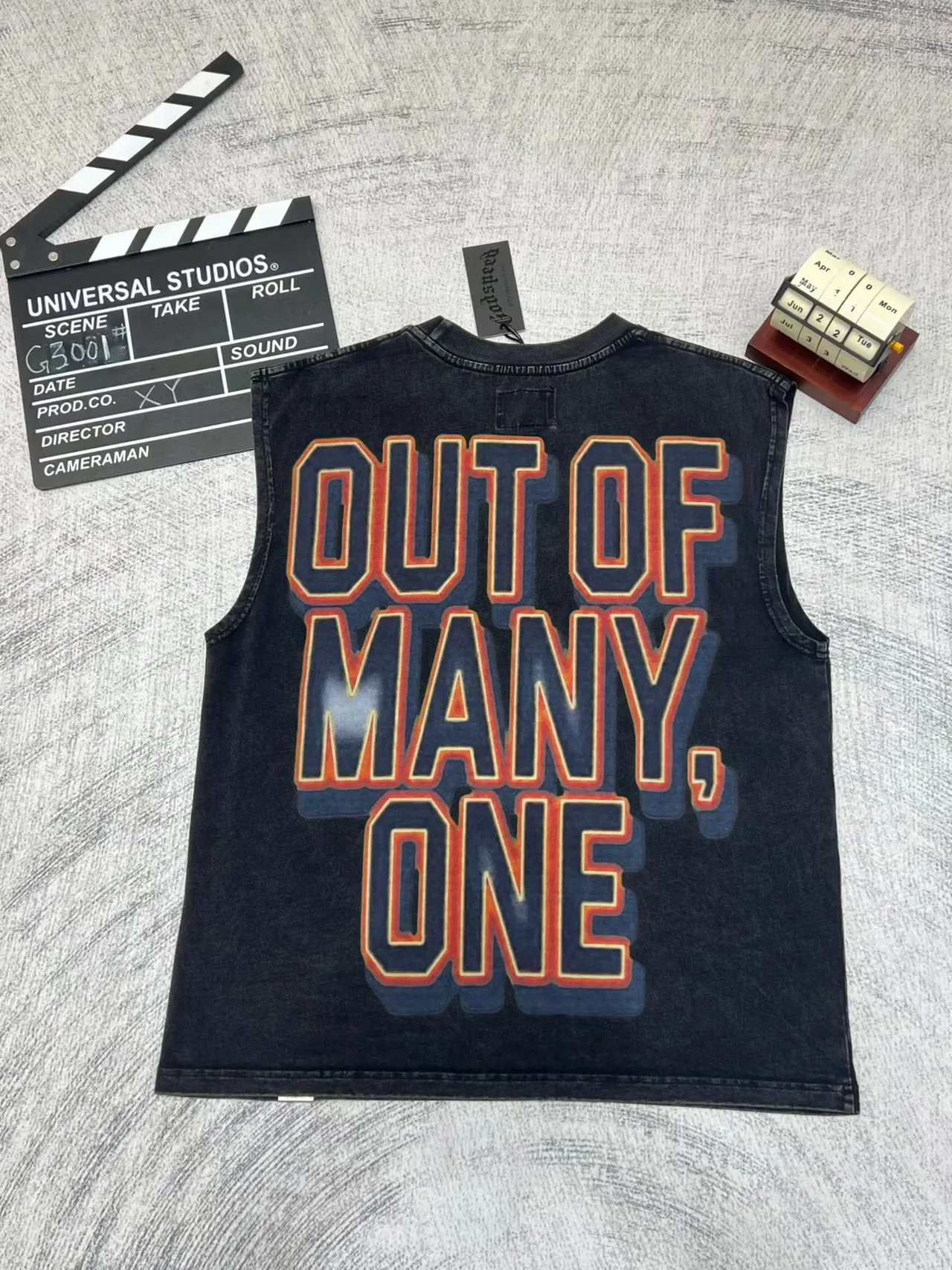 Godspeed A Peaceful City Graphic Sleeveless Vest Top