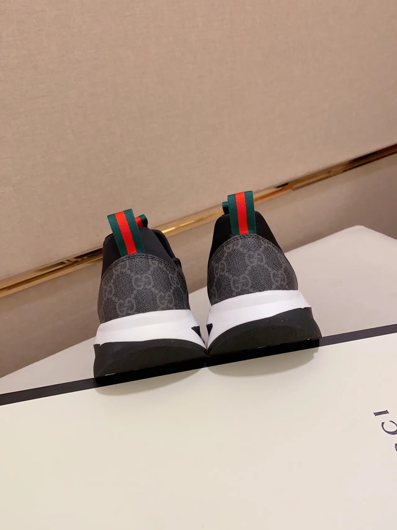 Dsquared2 ICON Black Gray White Layered Chunky Sneakers