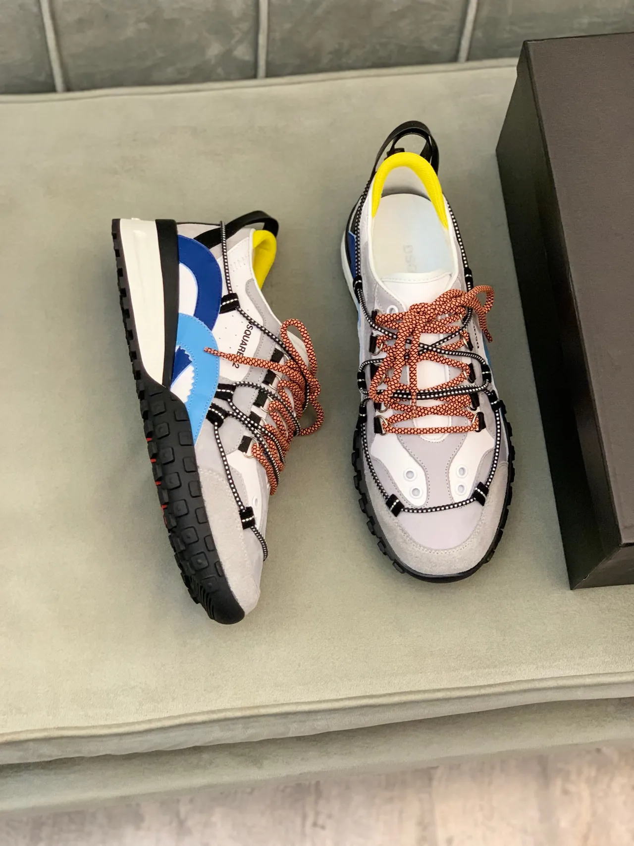 Dsquared2 ICON Multi-Strap Color-Block Lifestyle Sneakers
