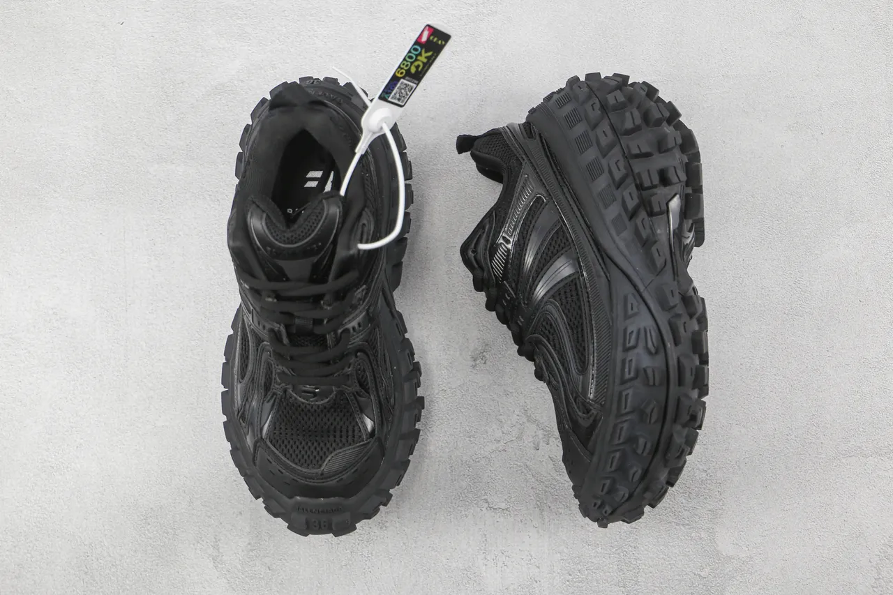 Salomon Black Chunky Sole Lifestyle Sneakers