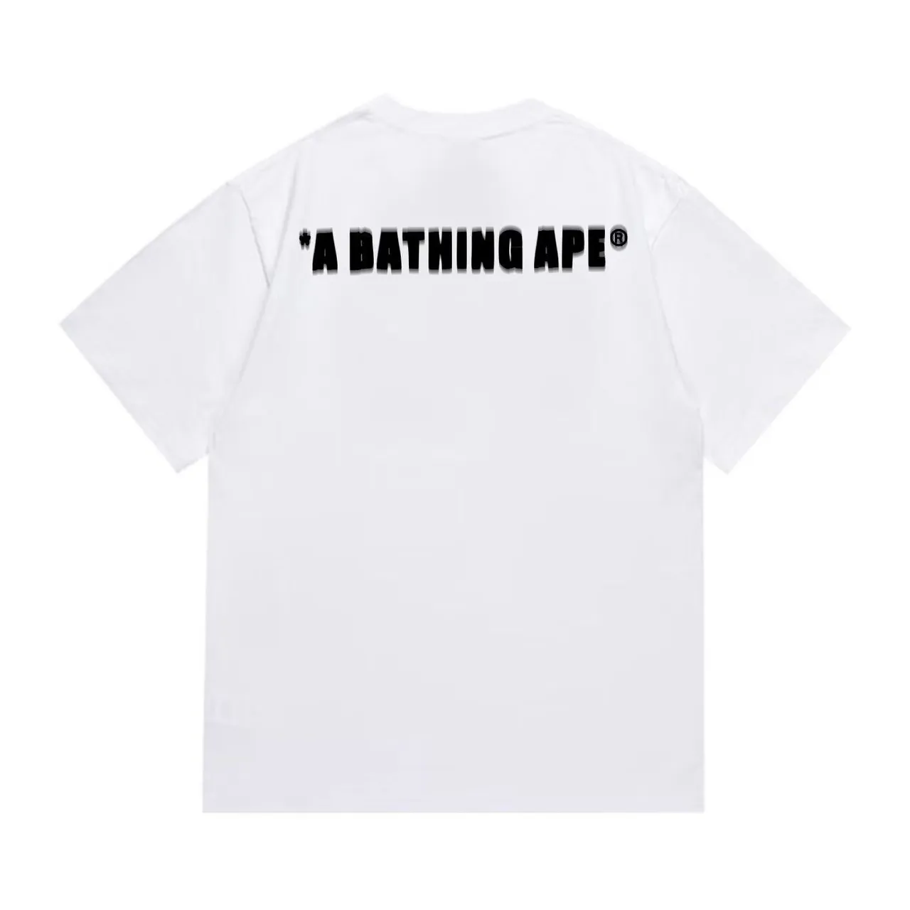 A Bathing Ape Pixelated Ape Head Black T-Shirt