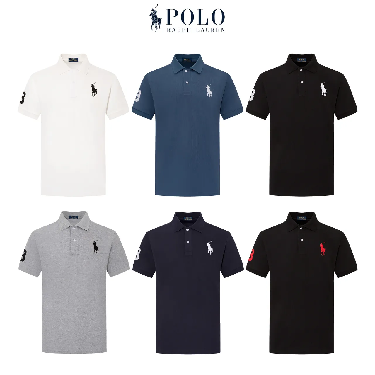 Polo Ralph Lauren Classic Fit Embroidered Logo Polo Shirt