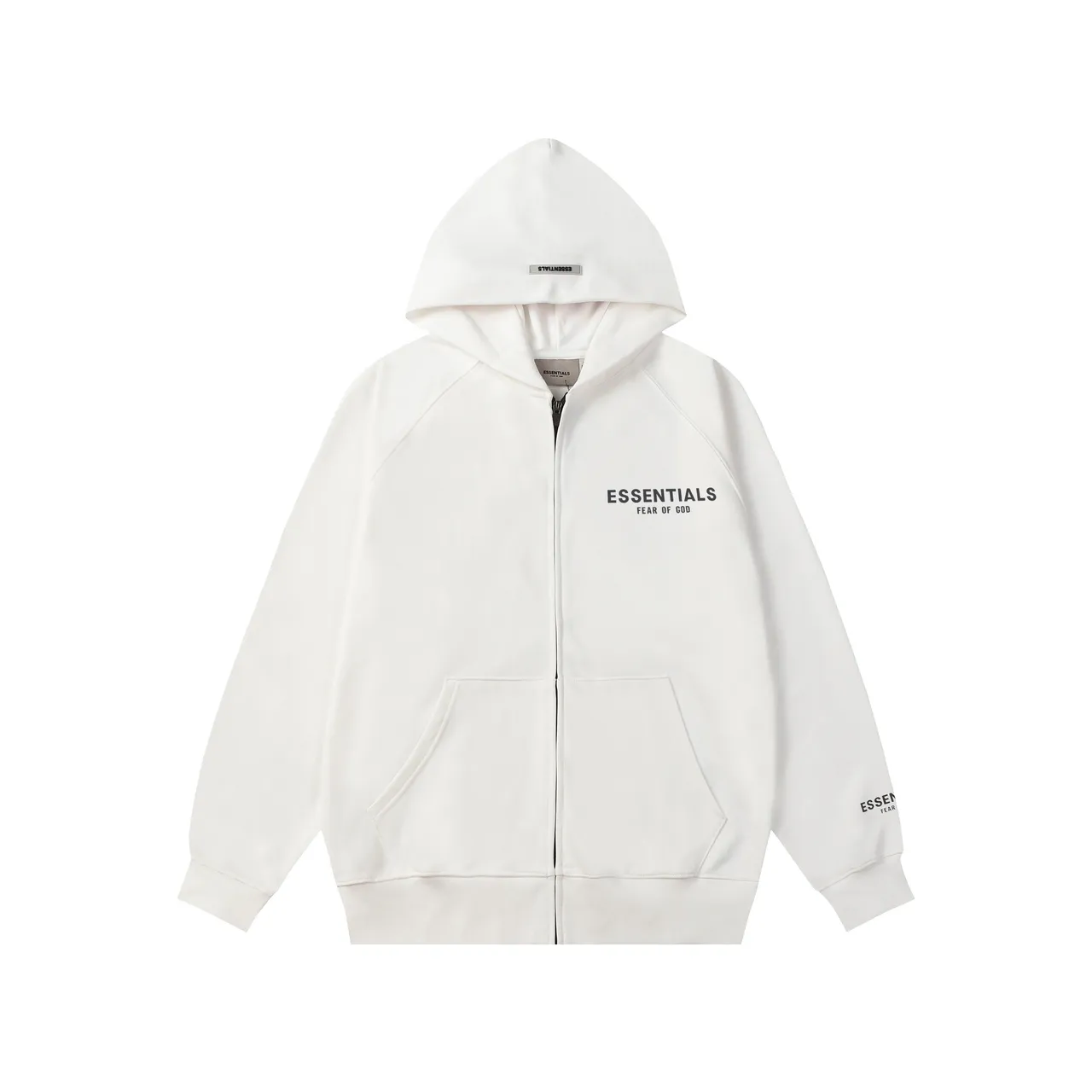 Fear of God Essentials Full-Zip Raglan Hoodie