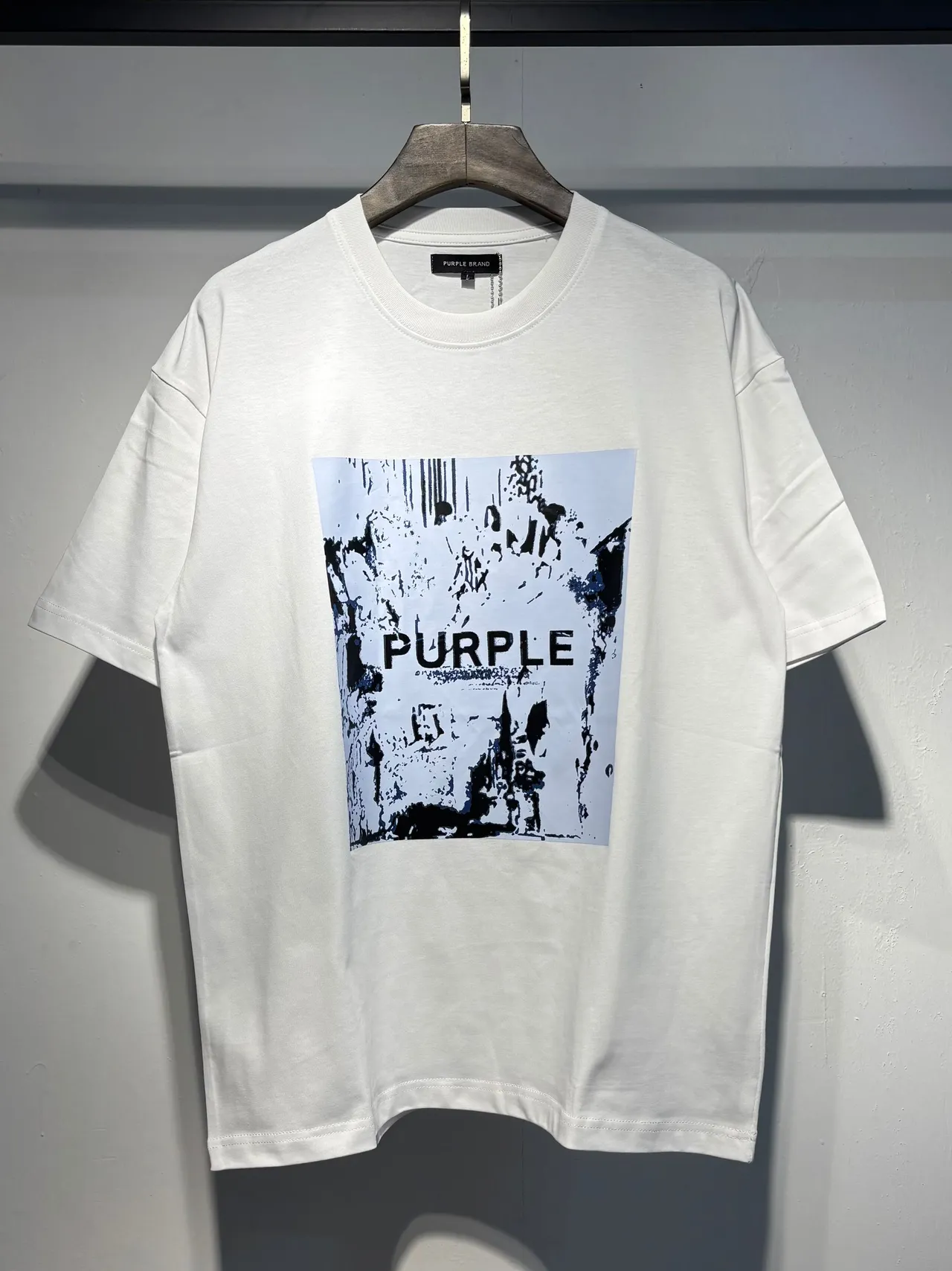Purple Brand Oversized Graphic Print T-Shirt