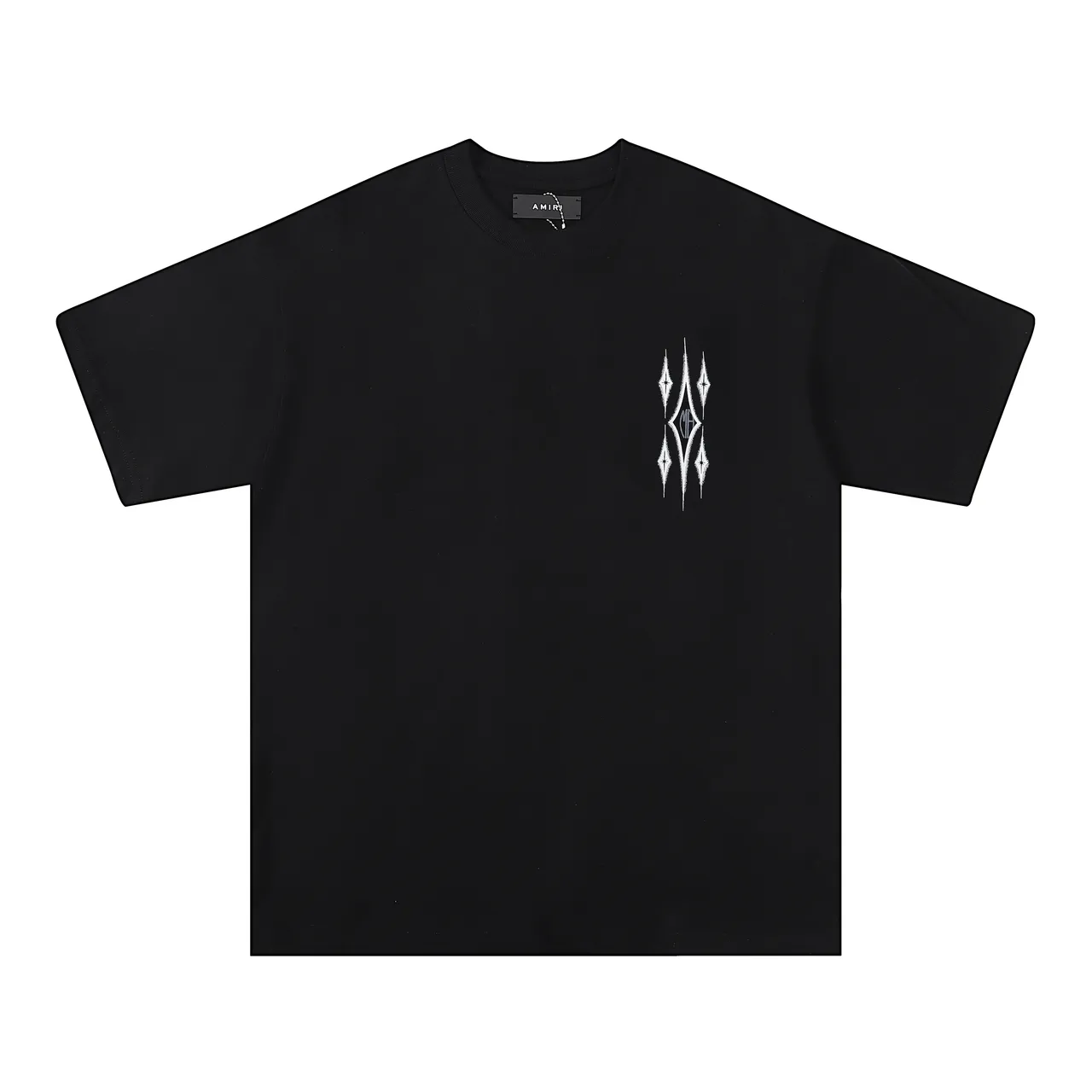 Amiri Skel Top Black and White Graphic Print T-Shirt