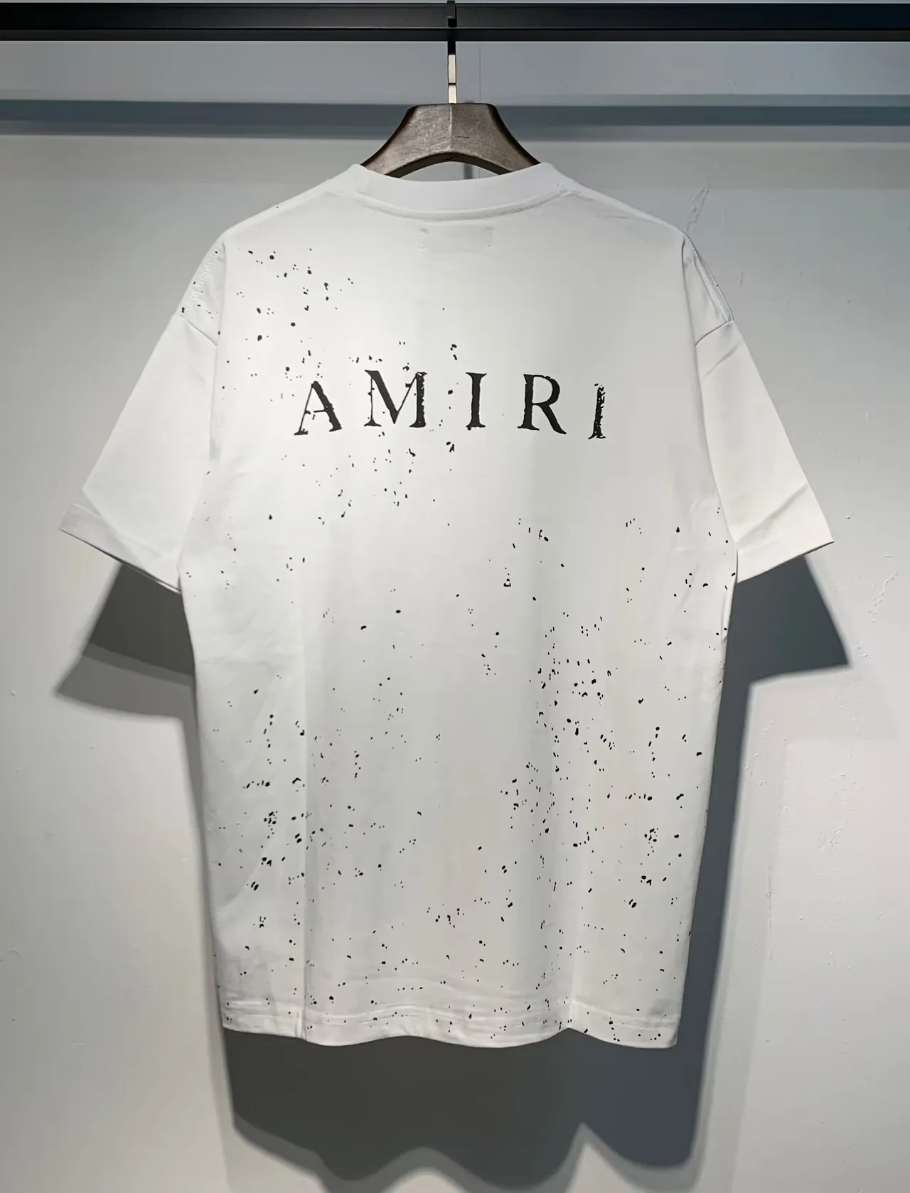 Amiri MA-1 Splatter Print Graphic T-Shirt