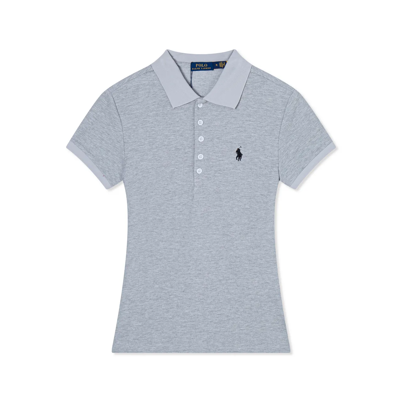 Polo Ralph Lauren White Embroidered Logo Polo Shirt
