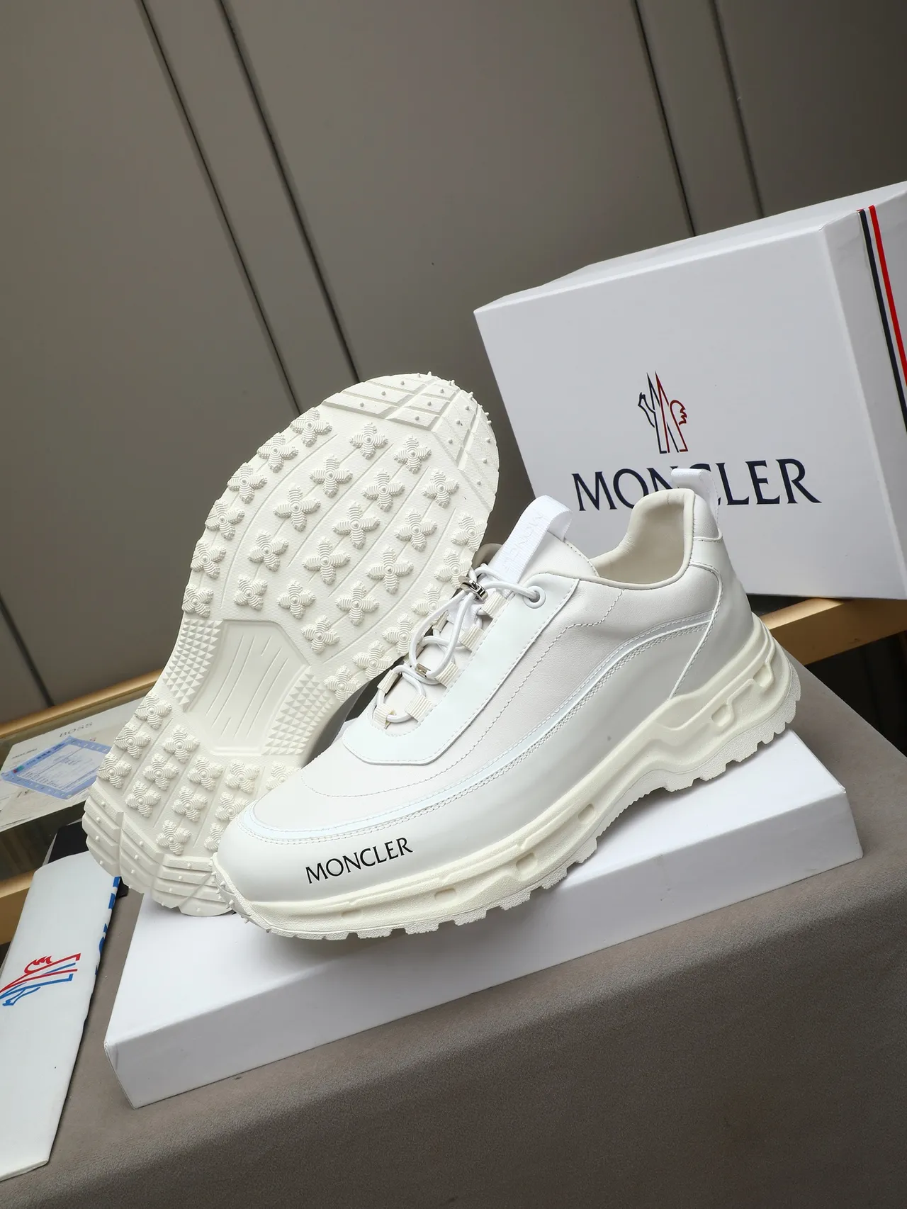 Moncler All-White Lifestyle Sneaker