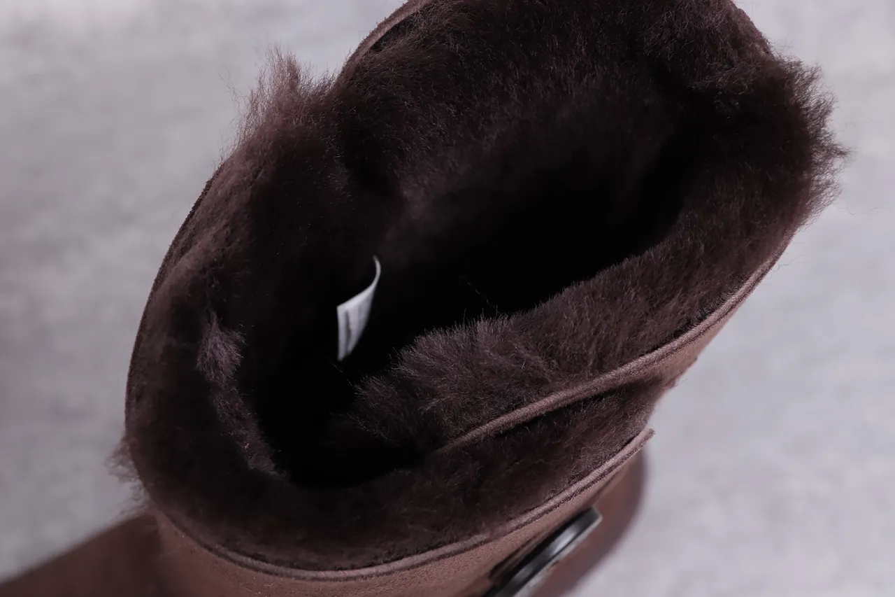 UGG Classic Tall Button Chocolate Brown Knee Boots
