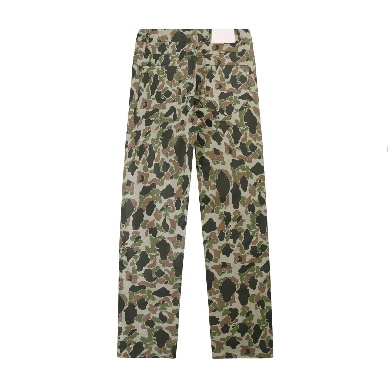 Gallery Dept Camouflage Print Straight-Leg Pants