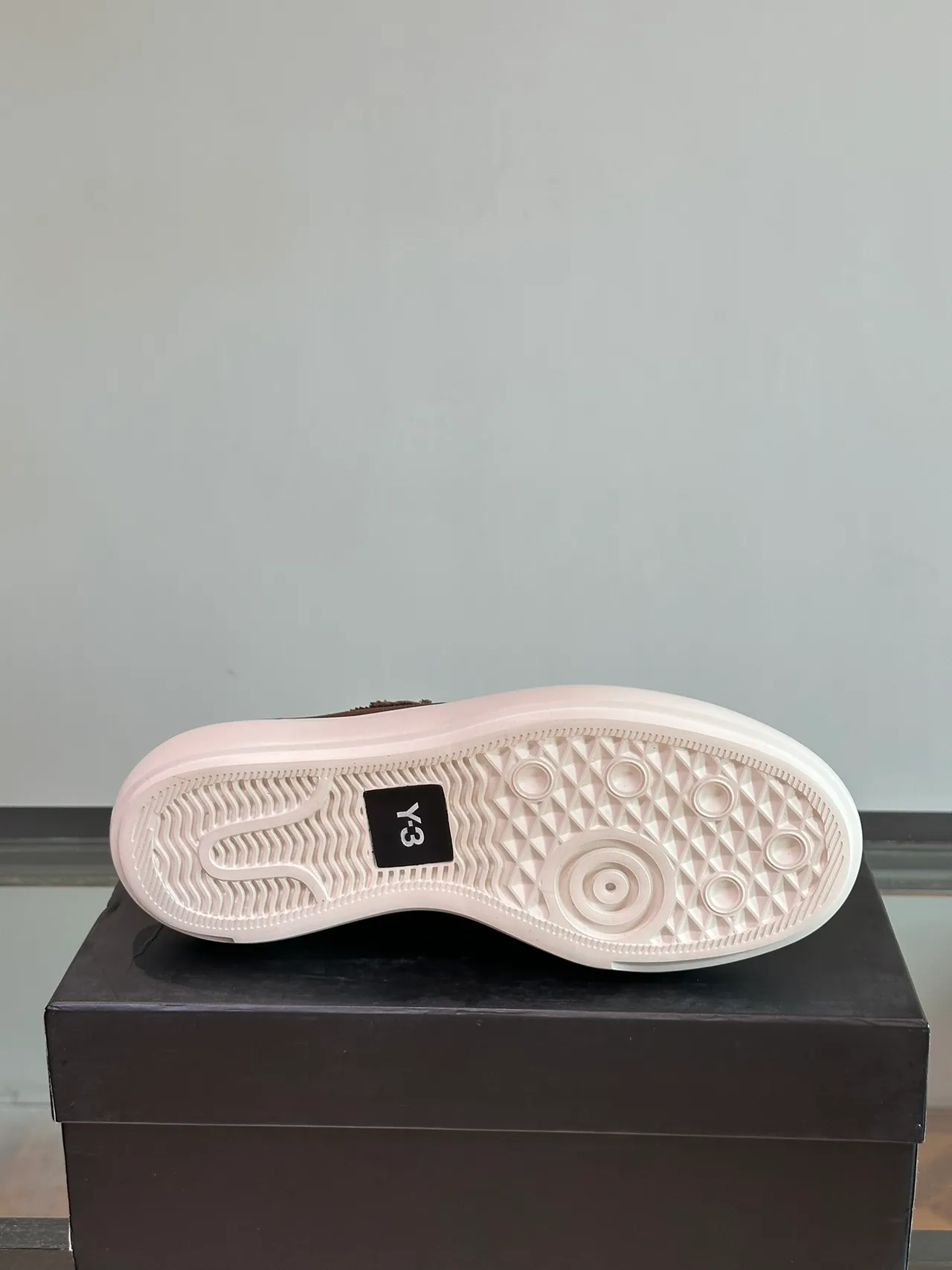 Y-3 Brown Canvas Lifestyle Sneakers